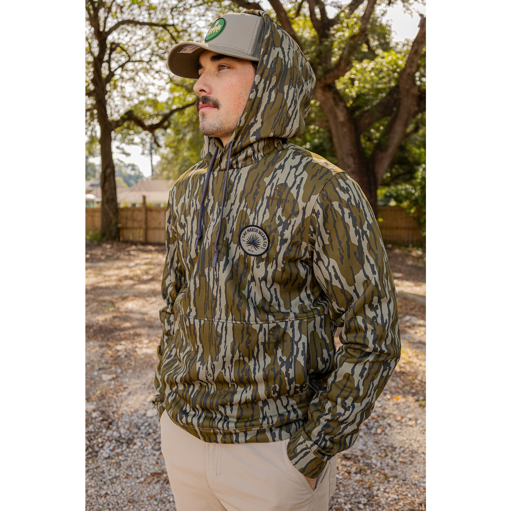 Marsh Wear Marsh Wear Apparel Men's Nor' Easter Mossy Oak Pullover Hooded Jacket