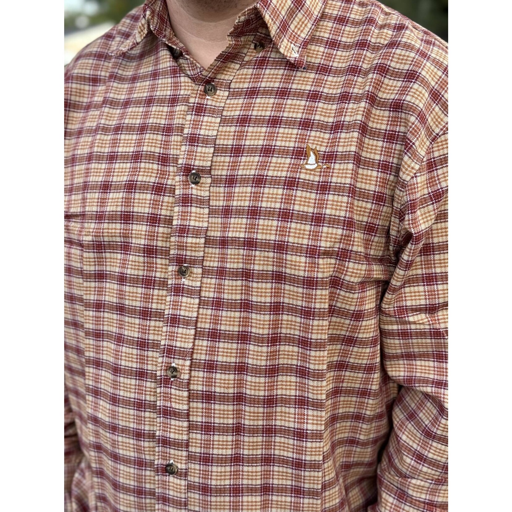 Roost Waterfowl Roost Waterfowl Roost Plaid Button Down L/S Shirt