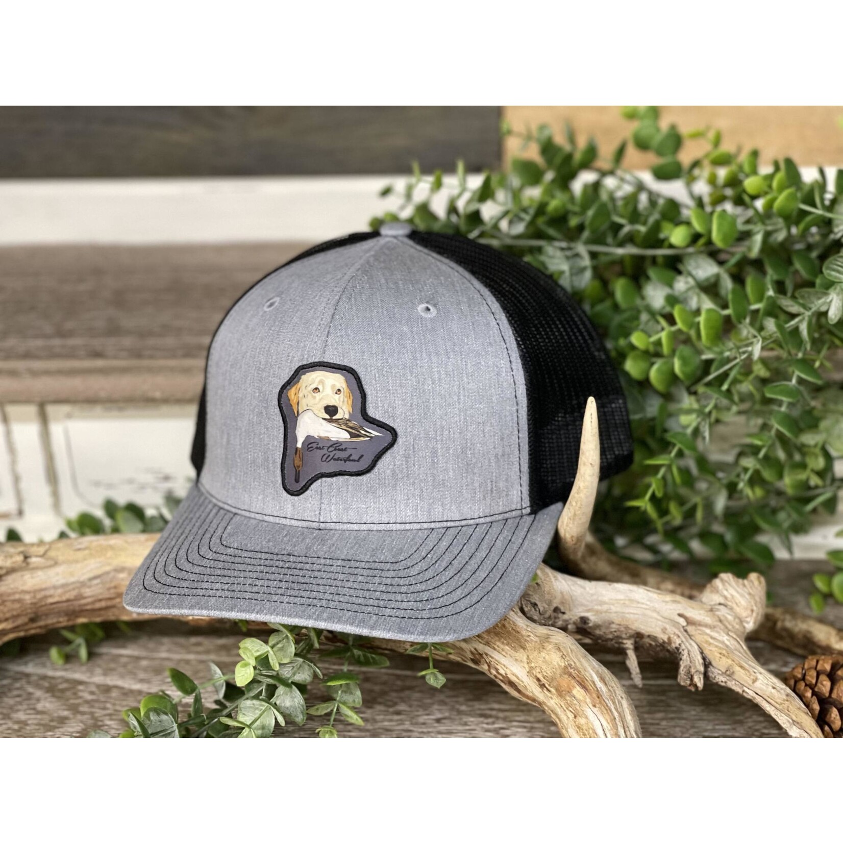 East Coast Waterfowl East Coast Waterfowl The Companion Yellow Lab Patch Snapback Hat