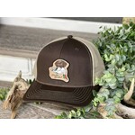 East Coast Waterfowl East Coast Waterfowl Teal Time Chocolate Lab Patch Snapback Hat