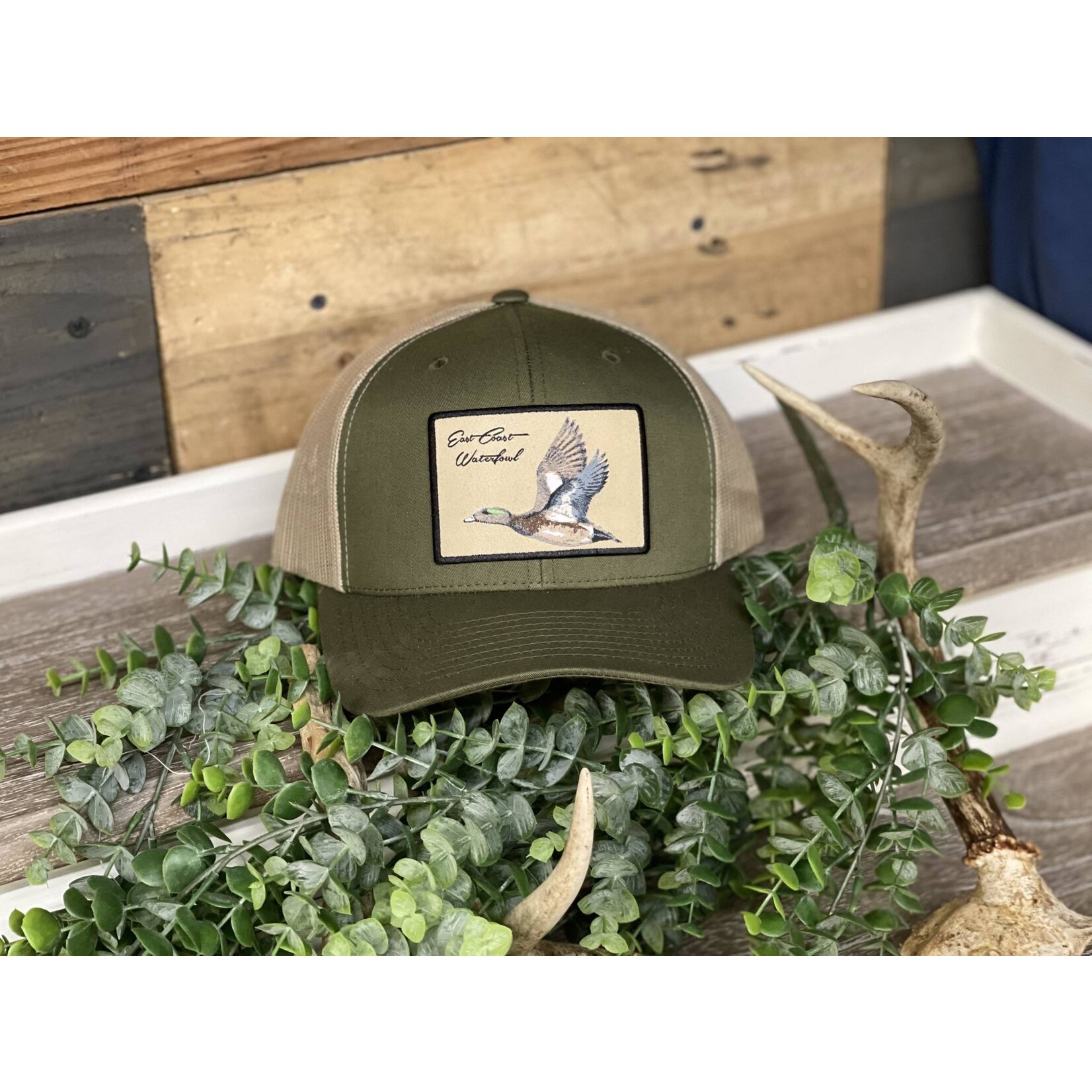 East Coast Waterfowl East Coast Waterfowl Vintage Wigeon Patch Snapback Hat