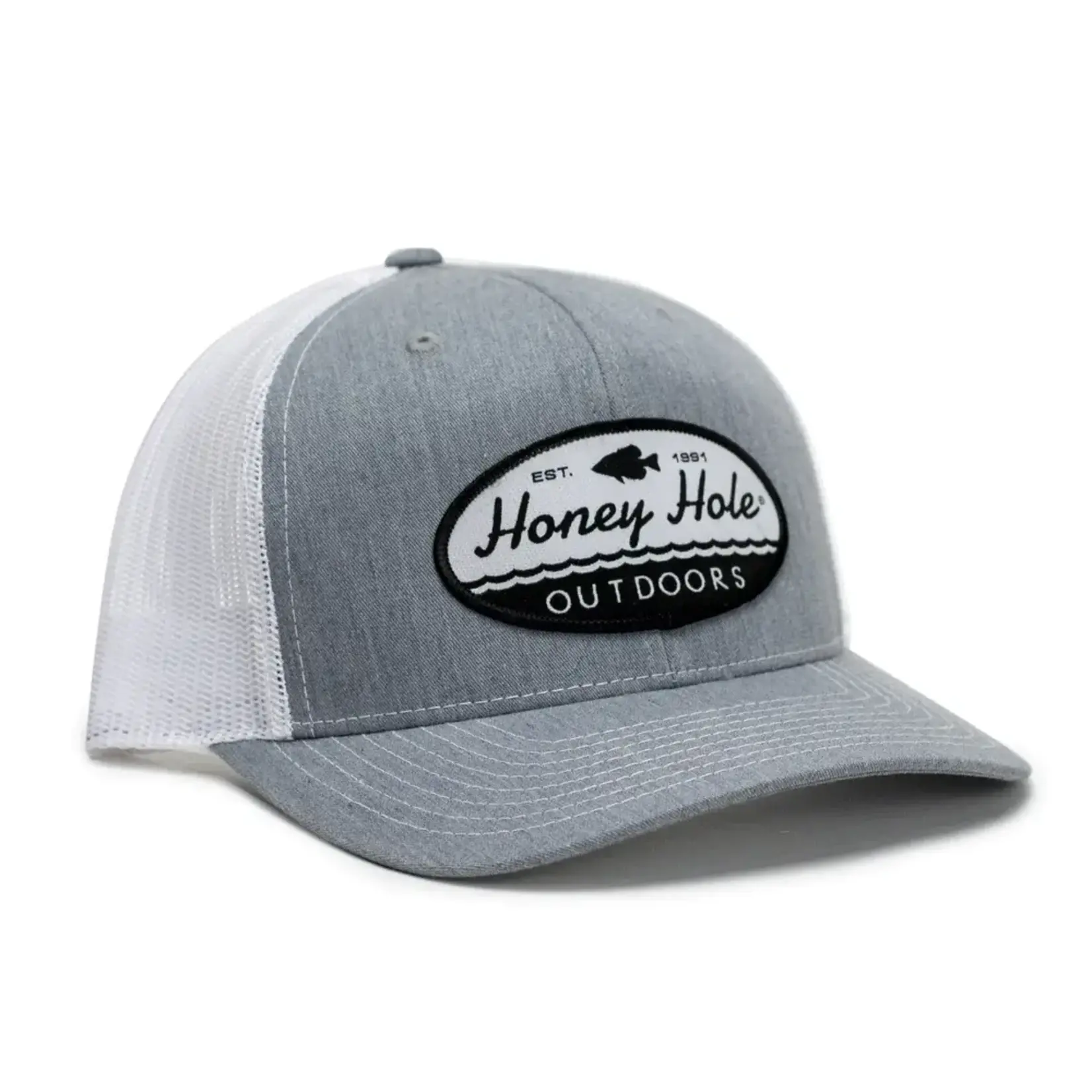 Honey Hole Outdoors Honey Hole Outdoors Oval Crappie Patch Snapback Hat