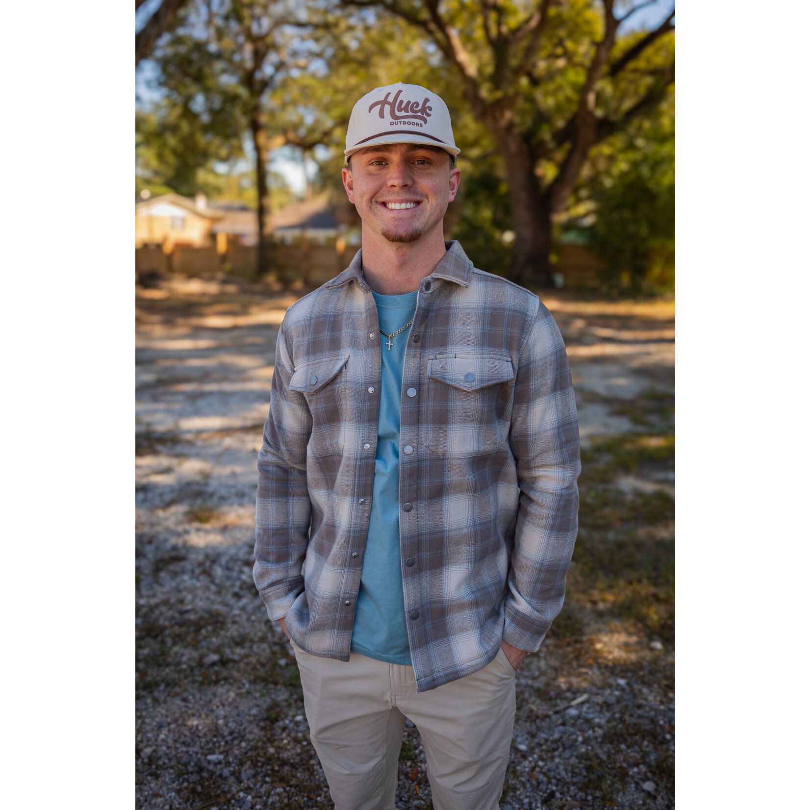 Aftco Aftco Men's Stout Button Shacket