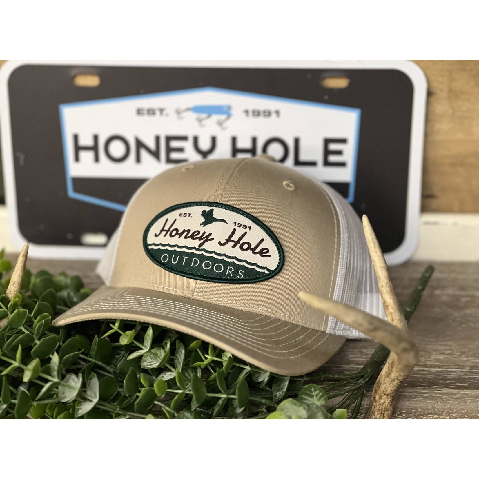 Honey Hole Outdoors Honey Hole Outdoors Oval Duck Patch Snapback Hat