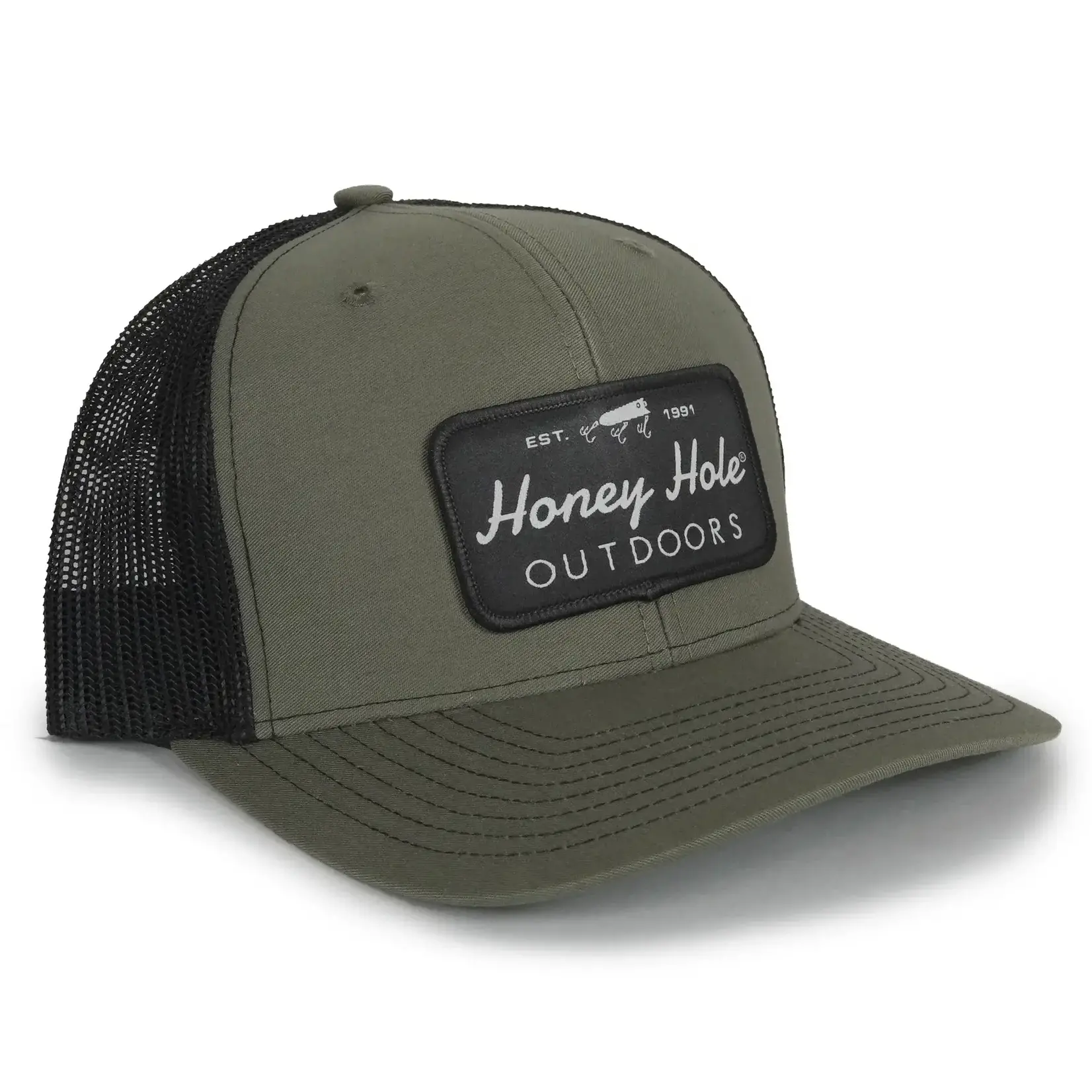 Honey Hole Outdoors Honey Hole Outdoors OG REC Logo Patch Snapback Hat