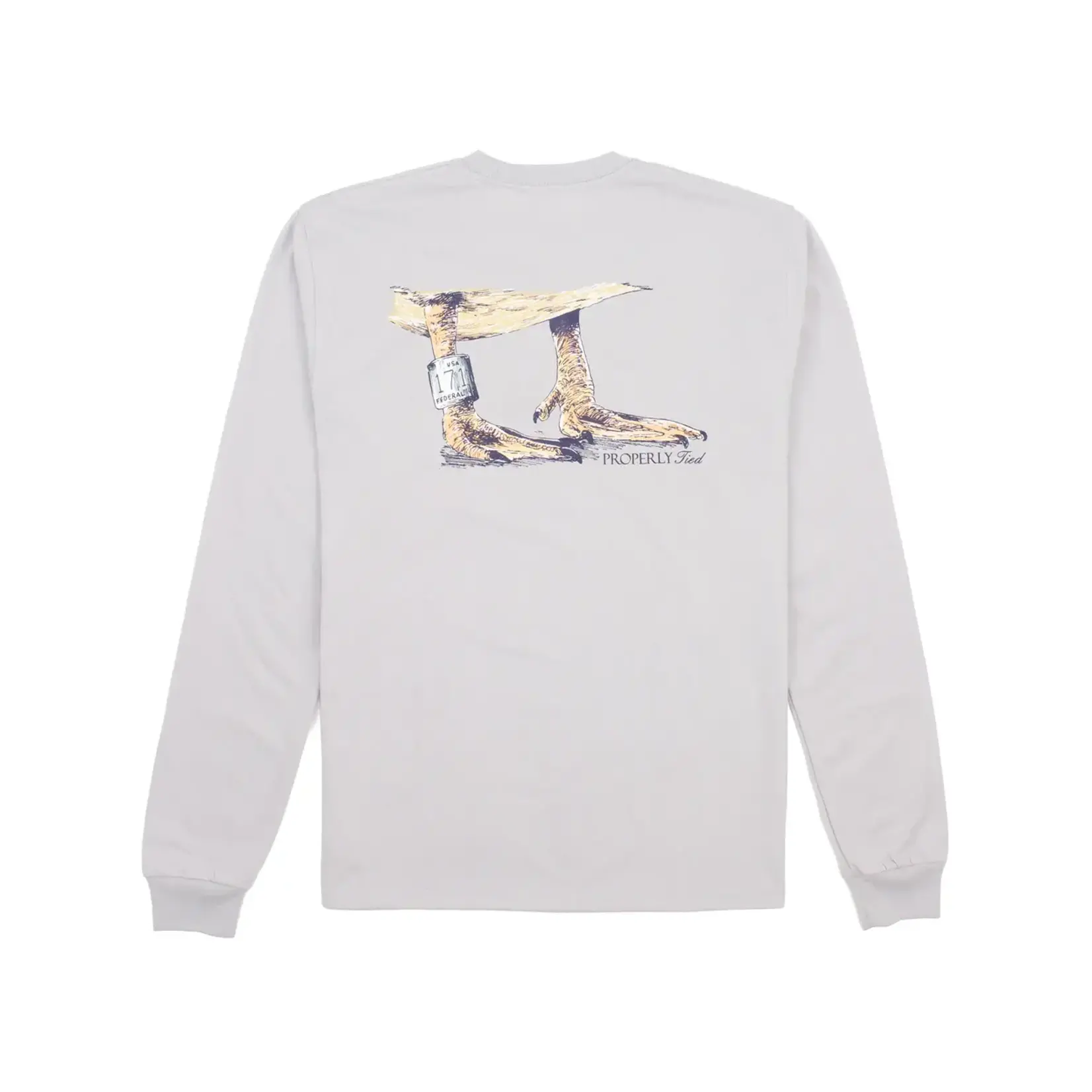 Properly Tied Properly Tied Lil Ducklings Duck Band L/S TEE Shirt