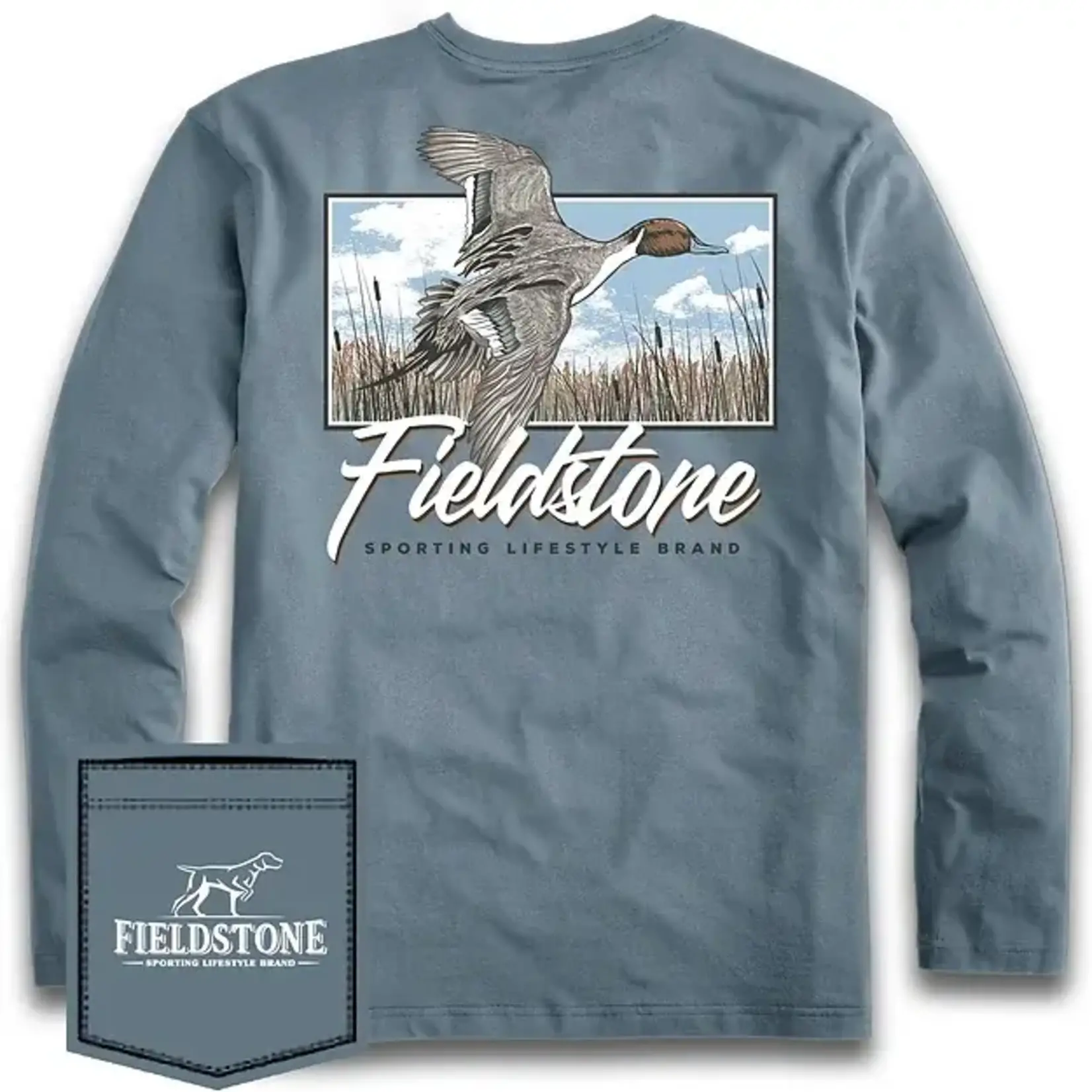 Fieldstone Fieldstone Apparel Youth Pintail Duck L/S TEE Shirt