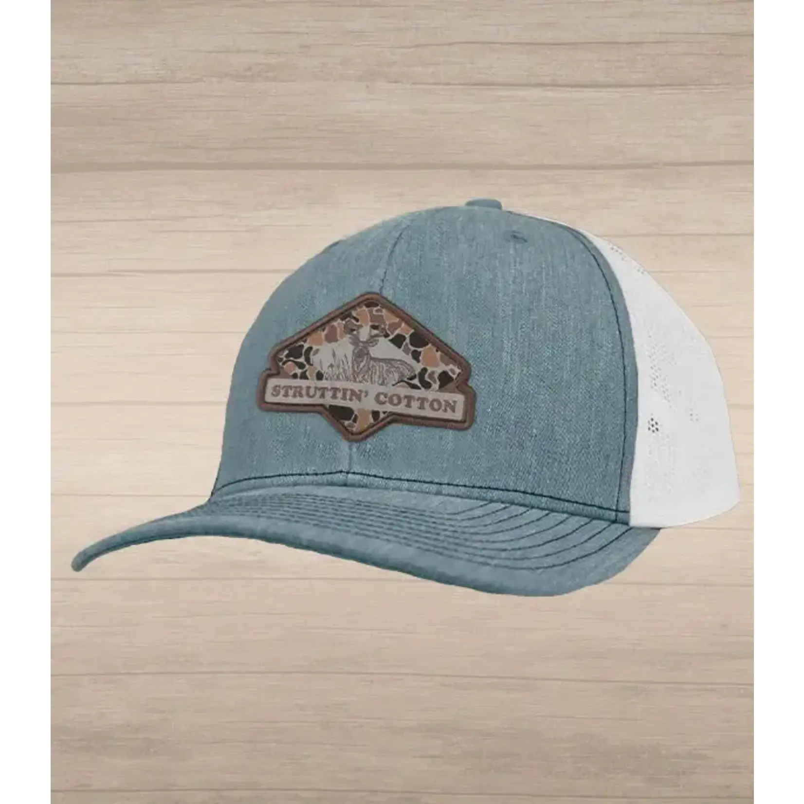 Struttin' Cotton Struttin' Cotton Diamond Buck Camo Patch Snapback Hat