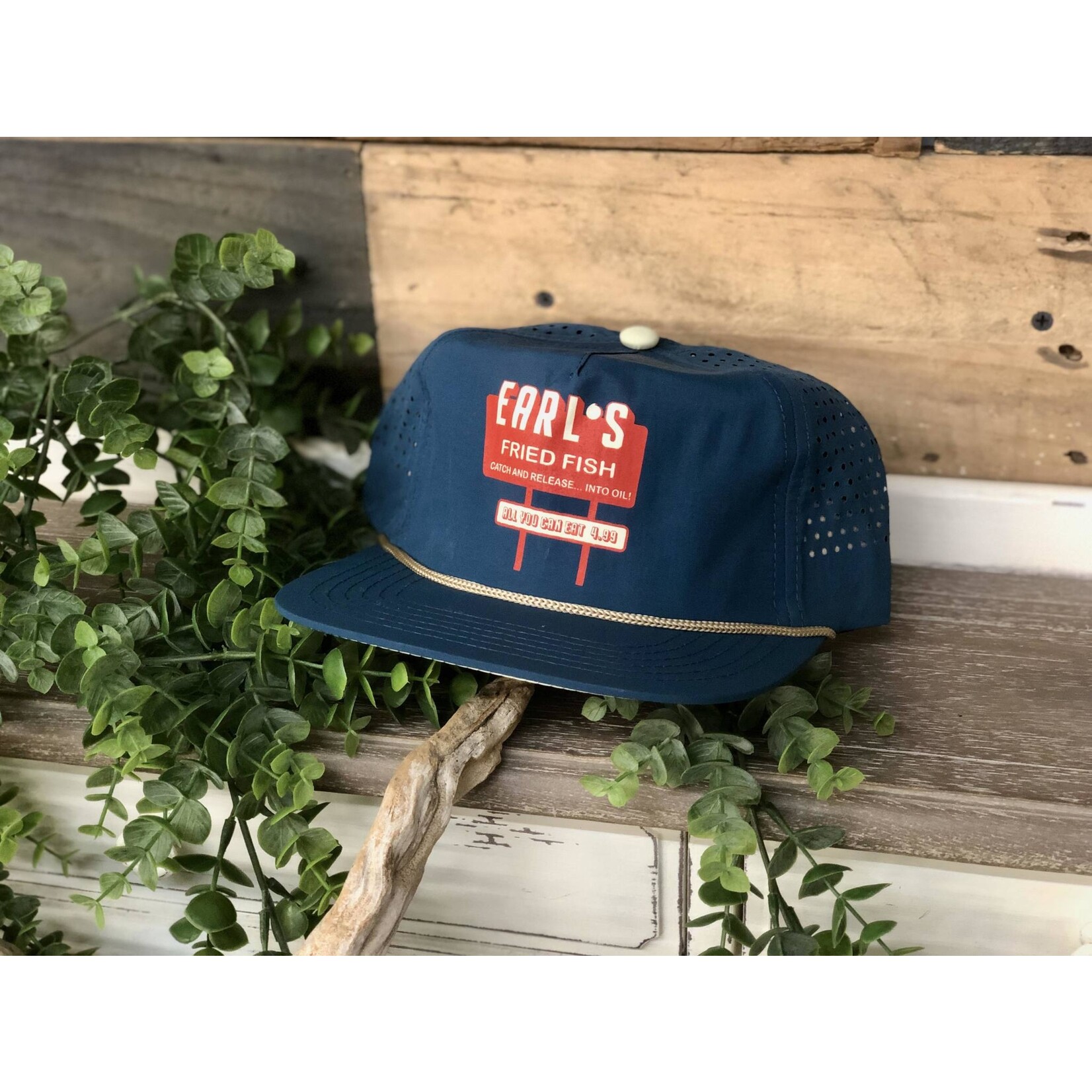 Staunch Staunch Uncle Earl Rope Snapback Hat