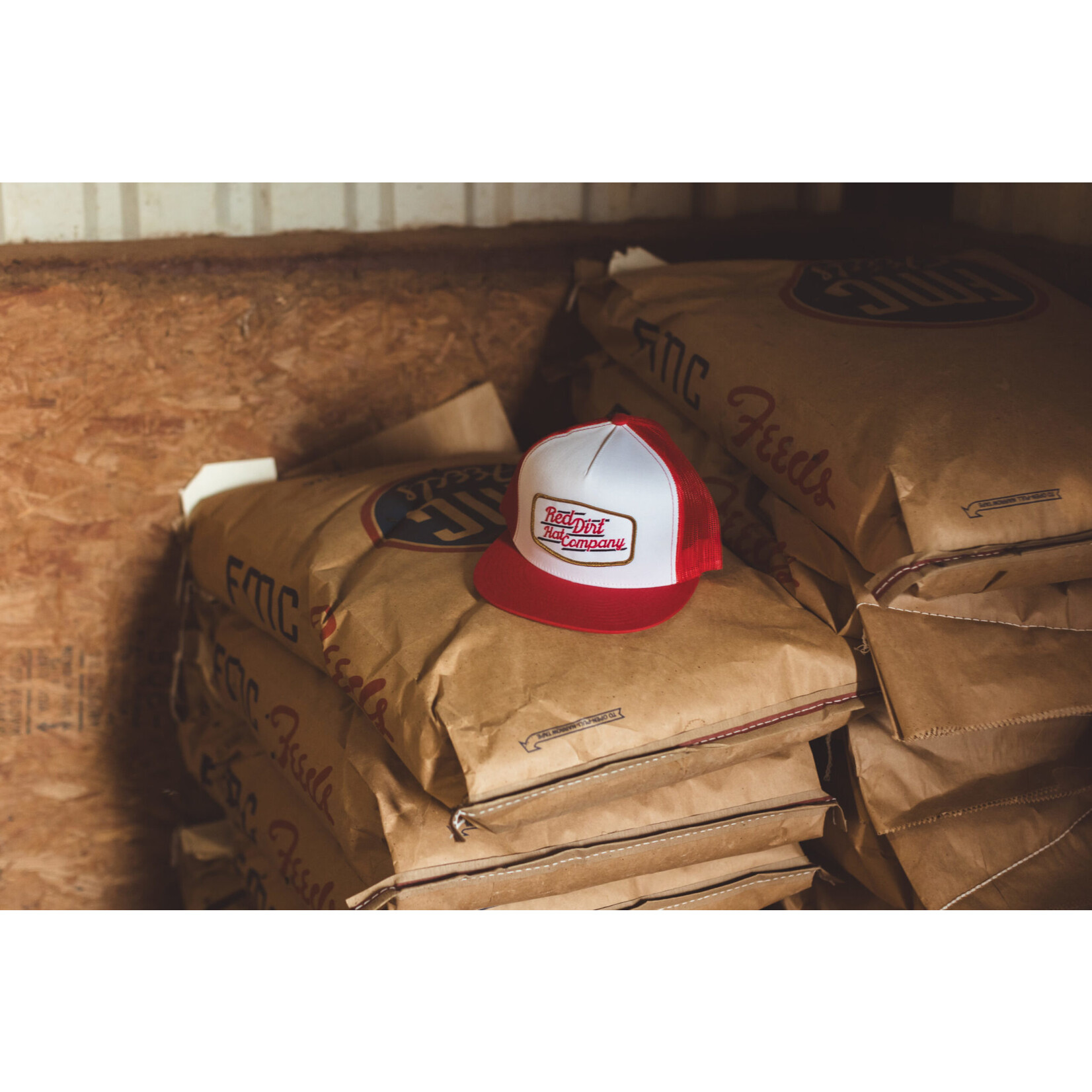 Red Dirt Hat Co. Red Dirt Hat Co. Belt Buckle Snapback Hat