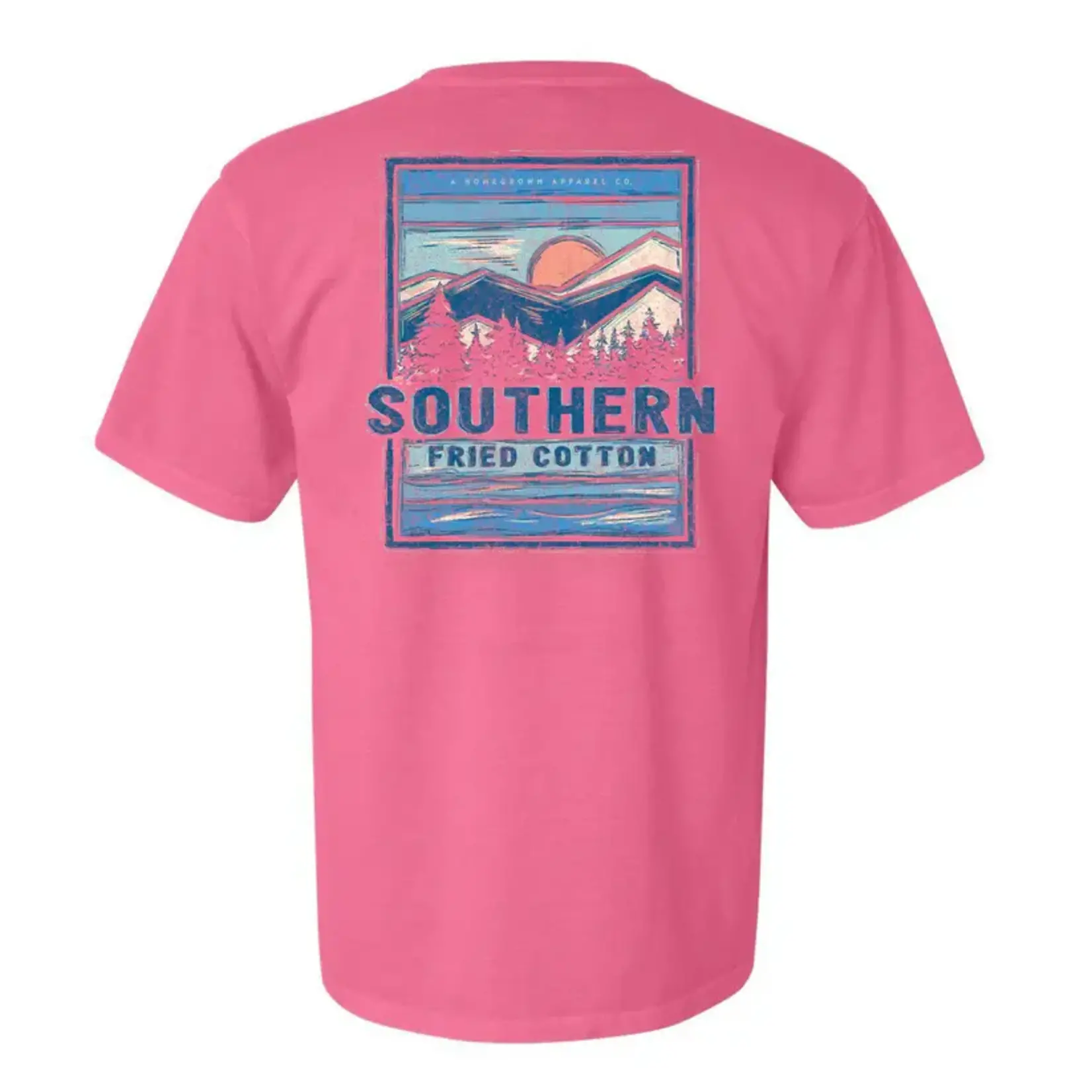 Southern Fried Cotton Southern Fried Cotton Women's Climb the Mountain S/S TEE Shirt