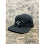 Hunt to Harvest Hunt to Harvest Embroidered Antler Logo Rope Snapback Hat