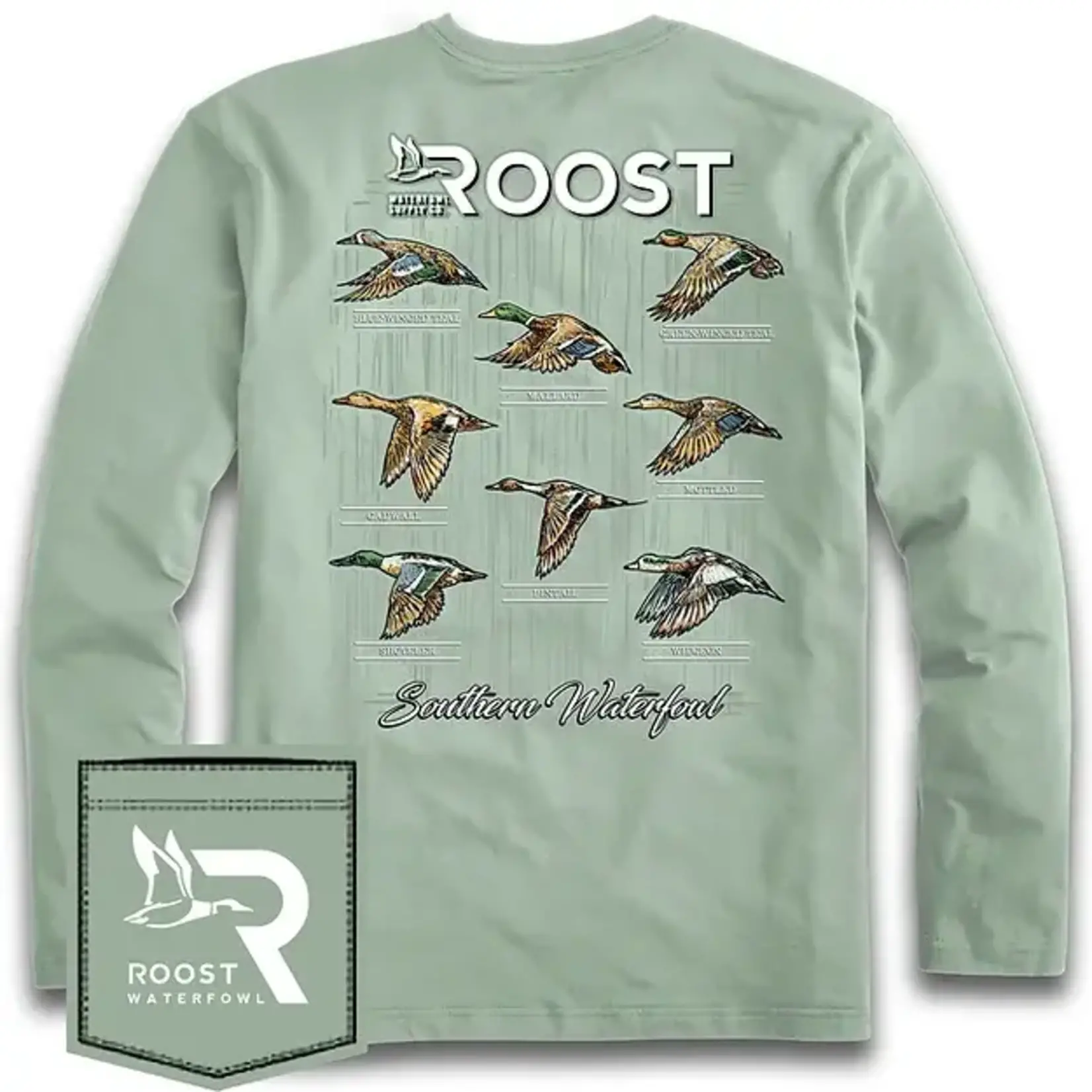 Roost Waterfowl Roost Waterfowl Men's Southern Waterfowl L/S TEE Shirt