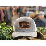 Southern Culture Southern Culture Dark Plain AL State Leather Patch Snapback Hat