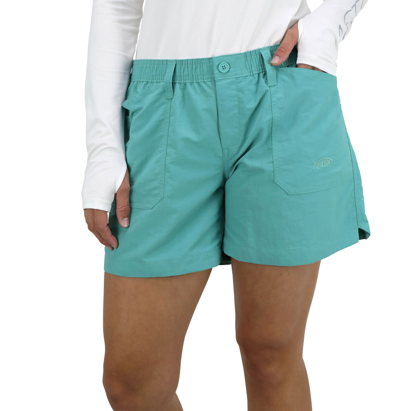 Aftco Aftco W01L  Women's Longer Original Fishing Shorts