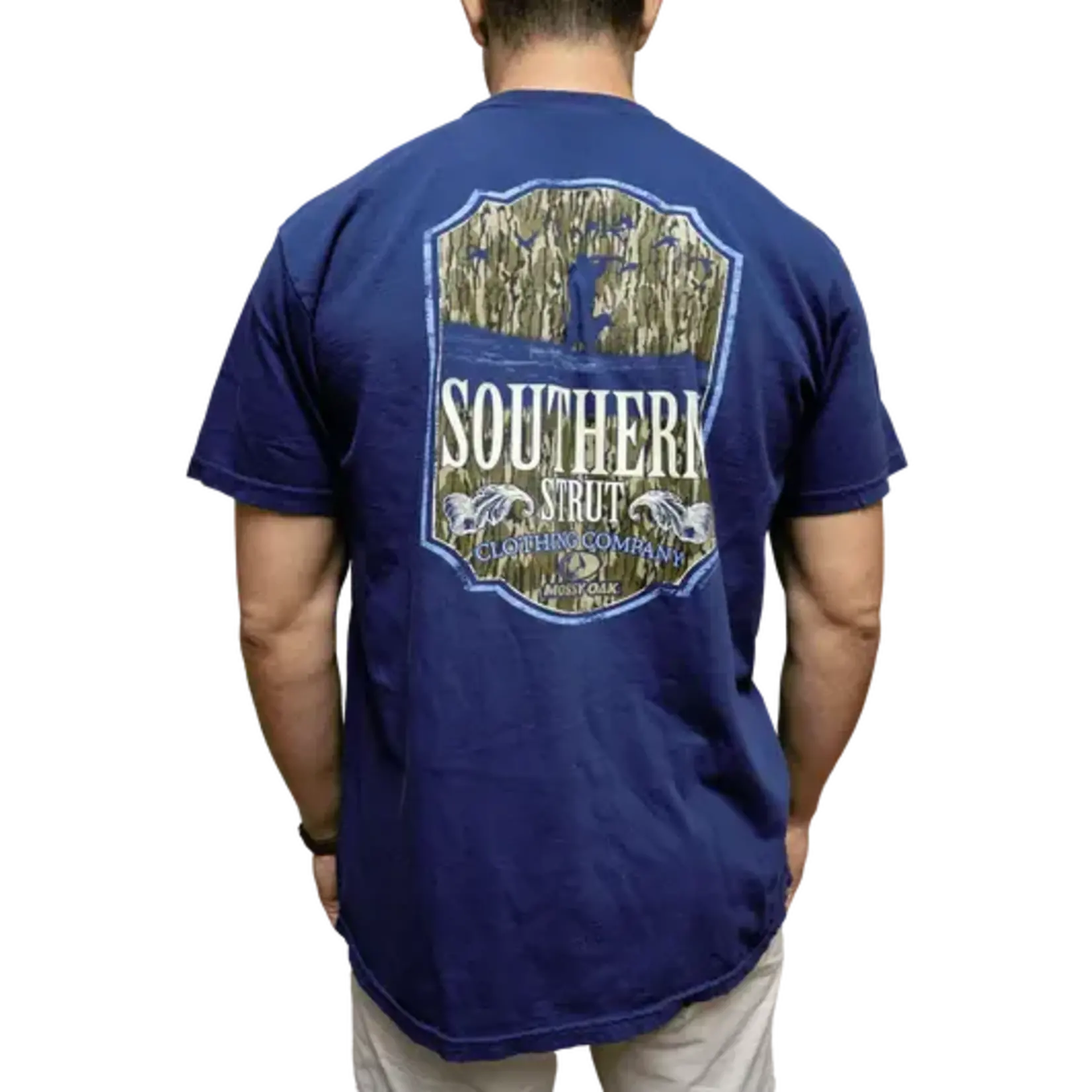 Southern Strut Southern Strut Mossy Oak BottomLand Duck Hunting S/S TEE Shirt