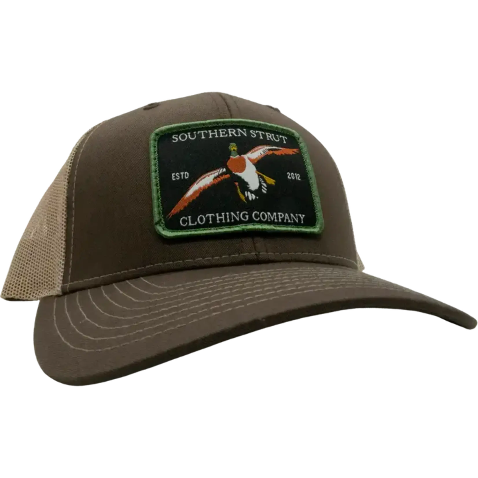 Southern Strut Southern Strut Mallard Incoming Woven Patch Snapback Hat