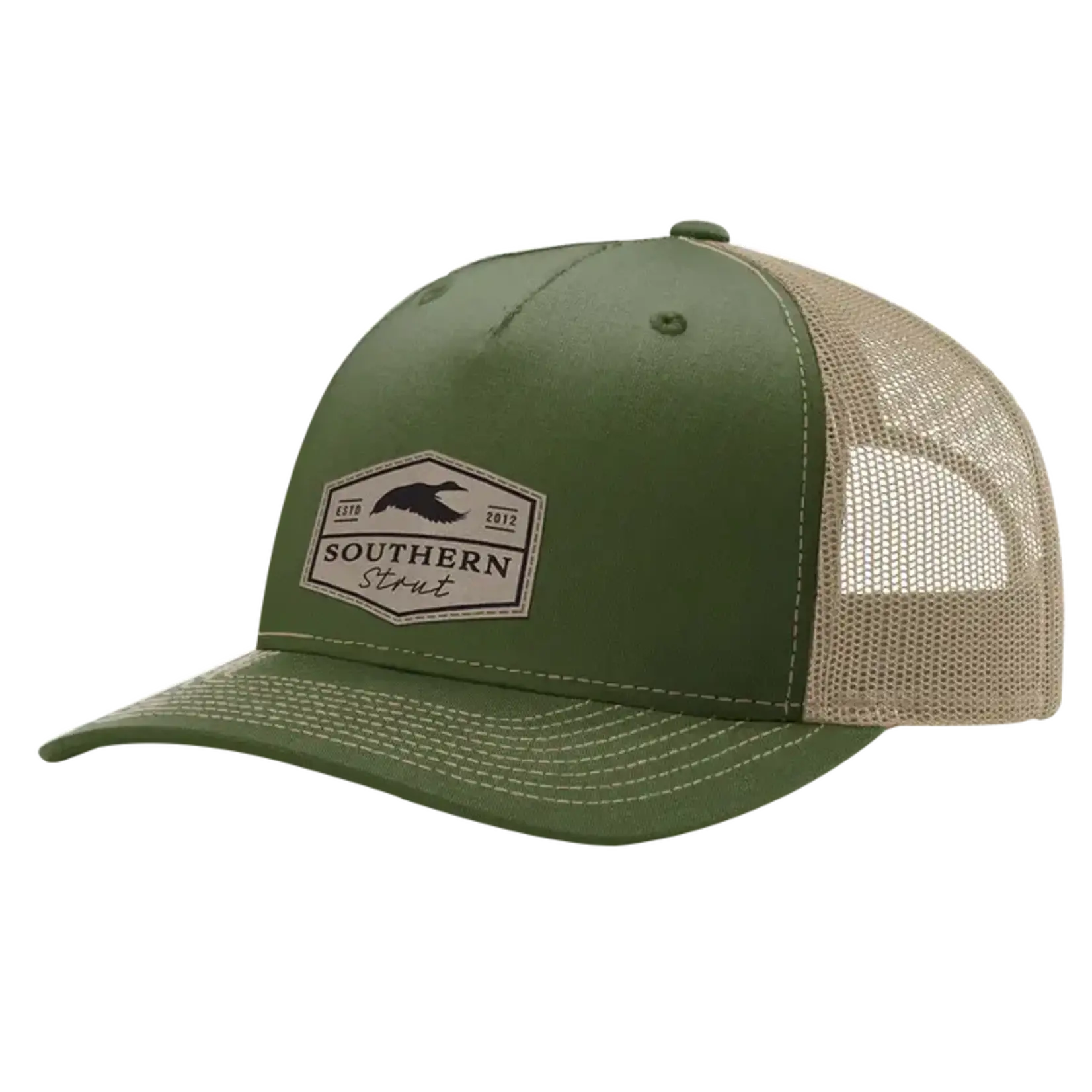 Southern Strut Southern Strut Duck Hex Woven Patch Snapback Hat