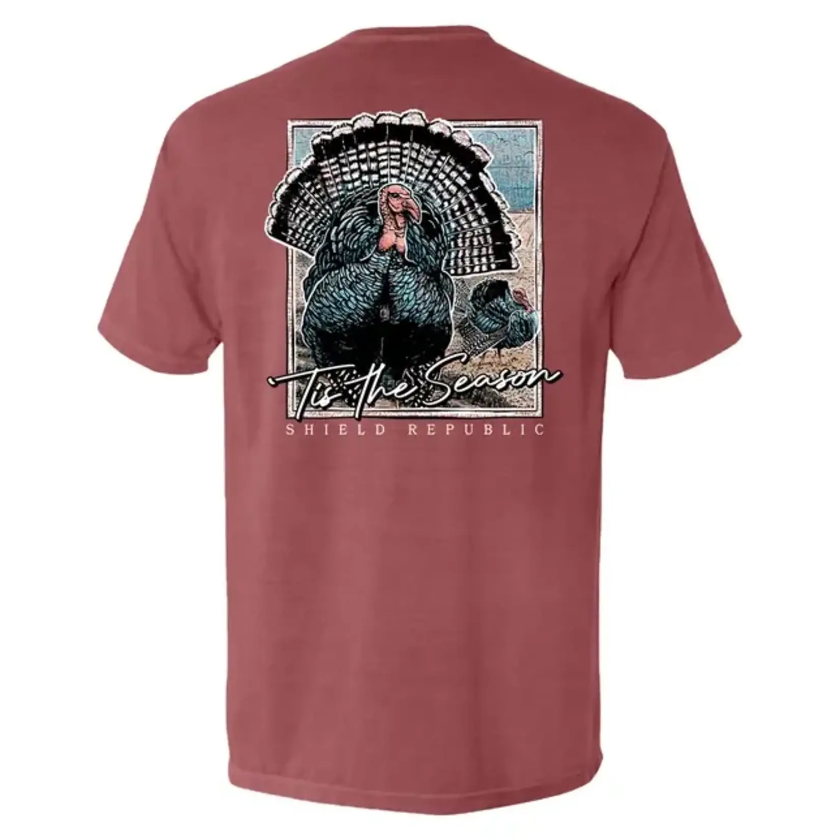 Shield Republic Shield Republic Tis the Season Turkey S/S Pocket TEE Shirt