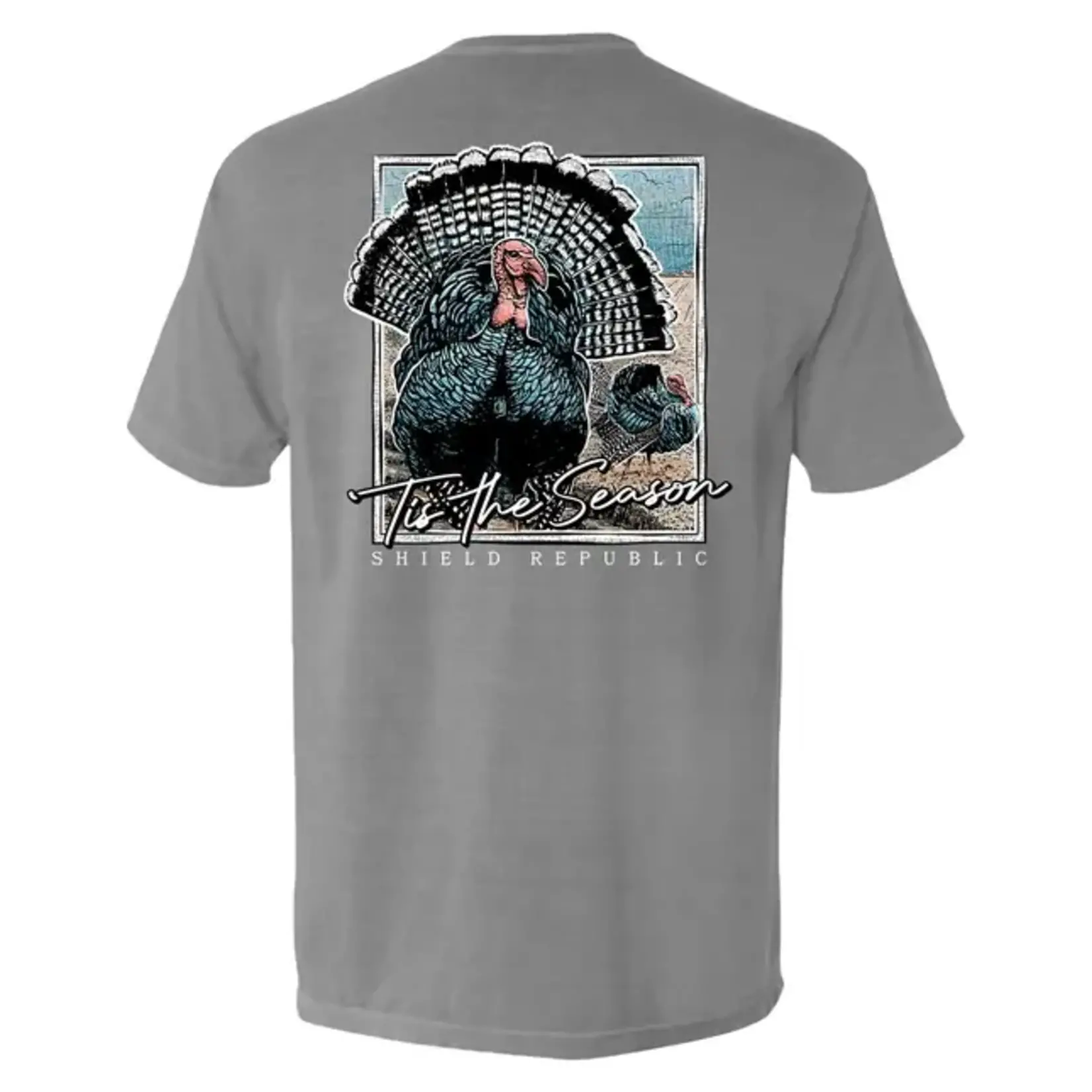 Shield Republic Shield Republic Tis the Season Turkey S/S Pocket TEE Shirt