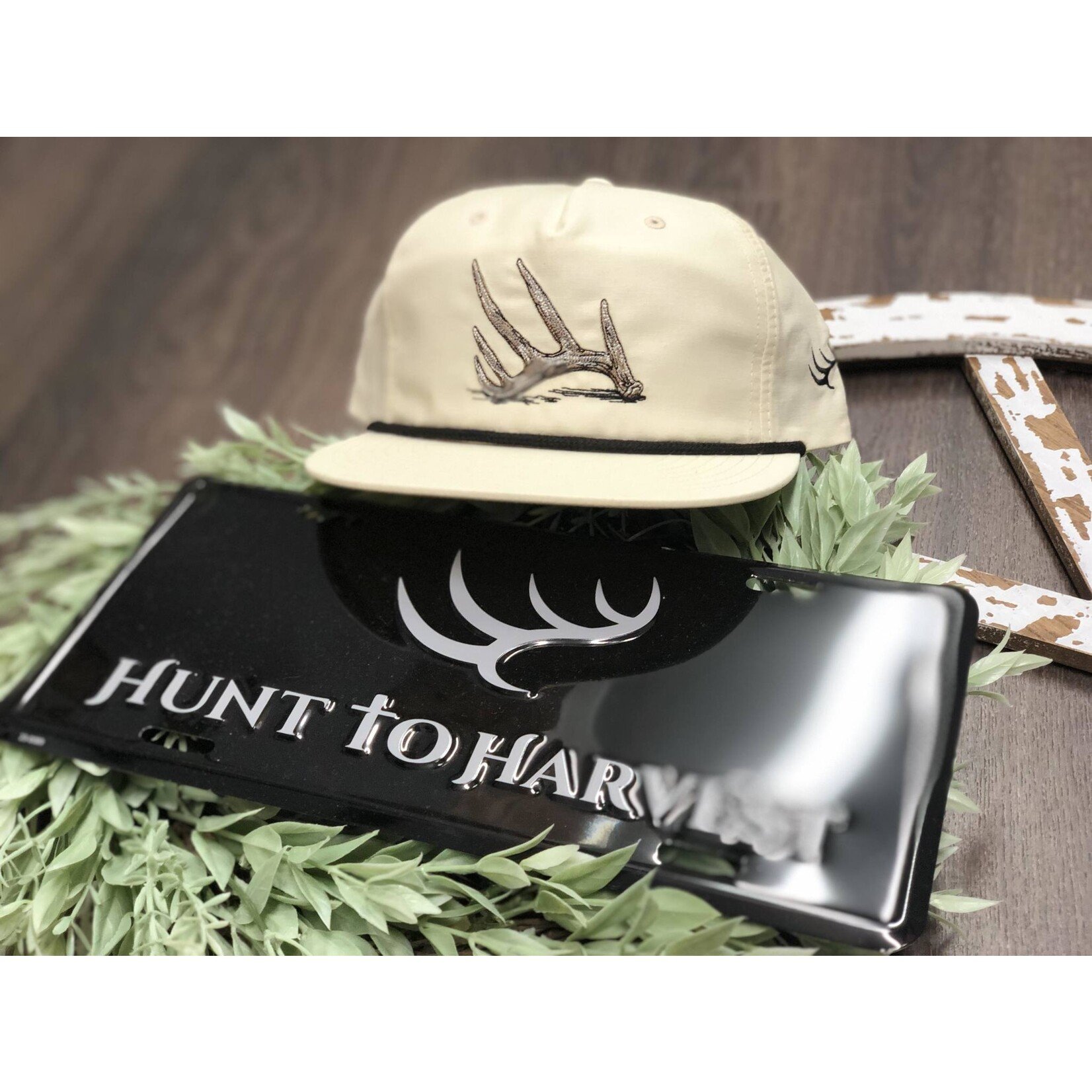 Hunt to Harvest Hunt to Harvest Shed Embroidered Rope Snapback Hat