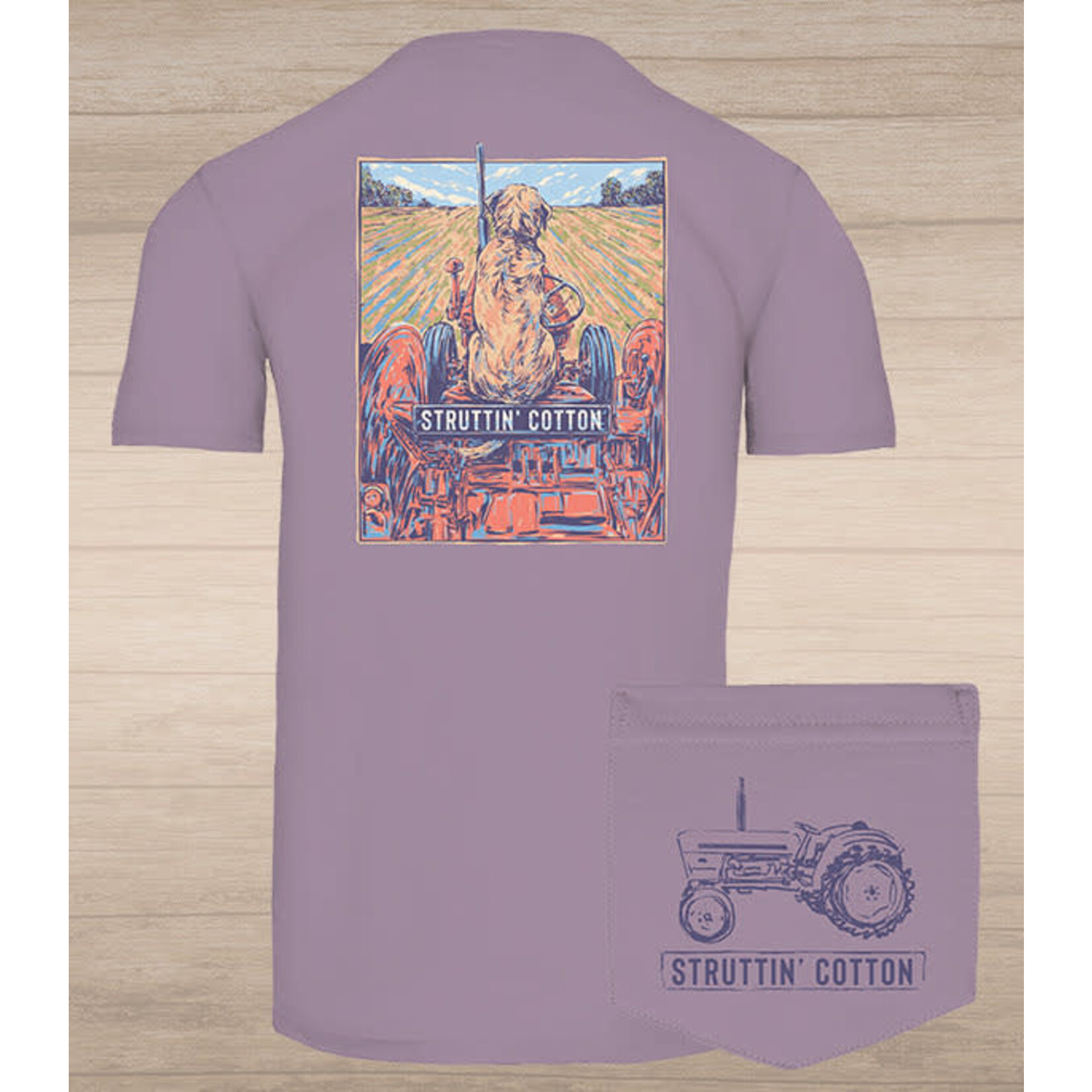 Struttin' Cotton Struttin Cotton Women's Planter Pup S/S TEE Shirt