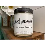 Huff Designs Candle Co. Huff Designs Candle Co. Just Poopin' Soy Candle
