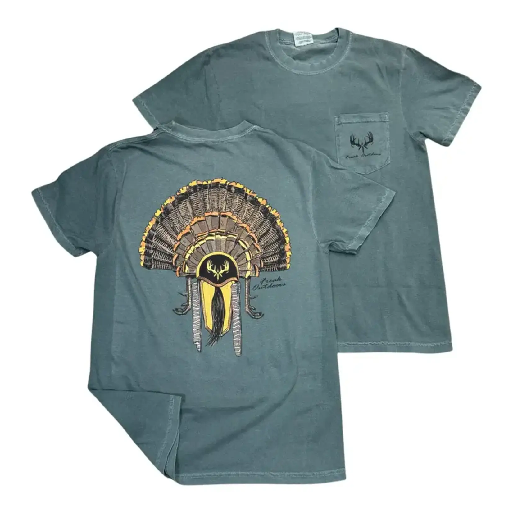 Freak Outdoors Freak Outdoors Turkey Fan Mount S/S TEE Shirt