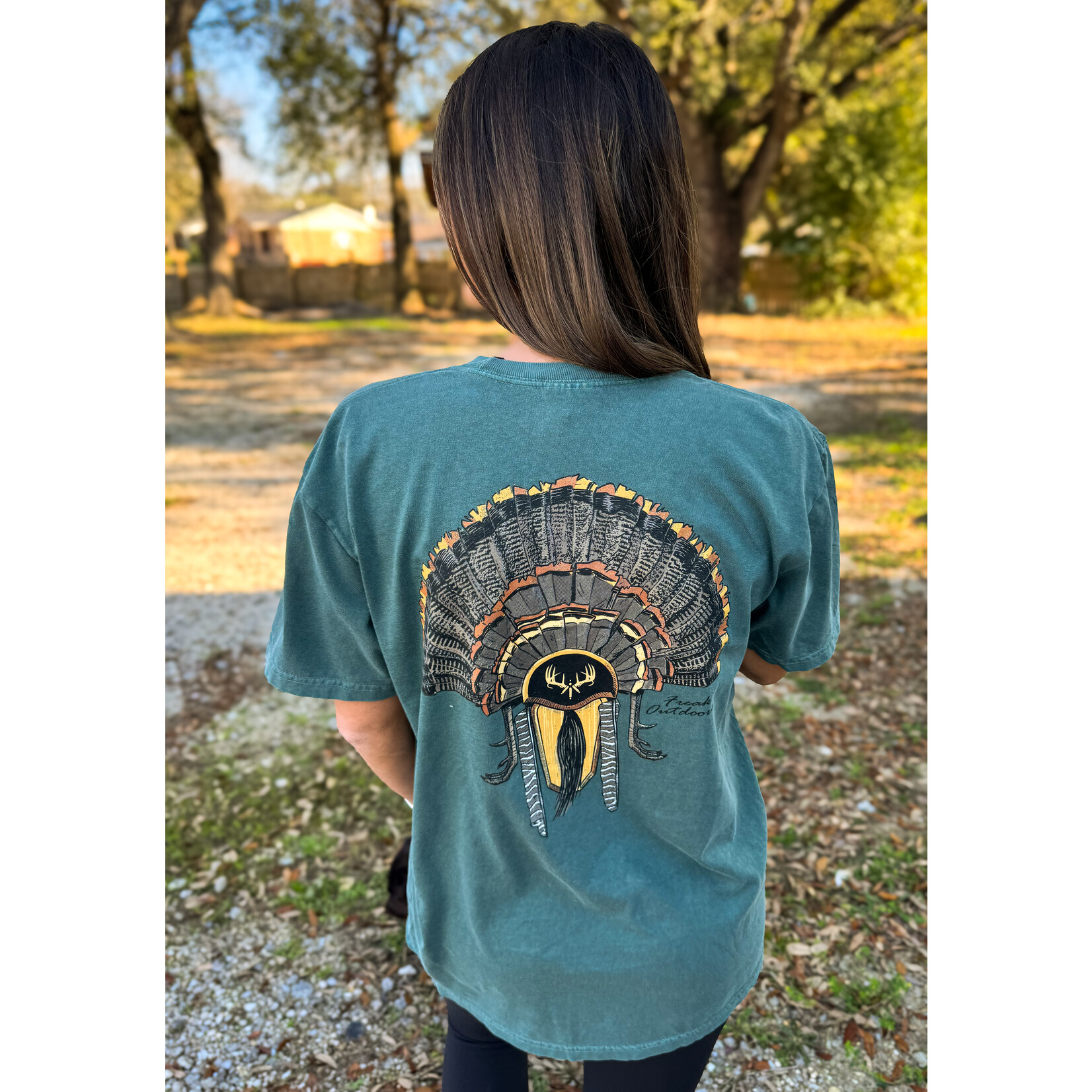 Freak Outdoors Freak Outdoors Turkey Fan Mount S/S TEE Shirt