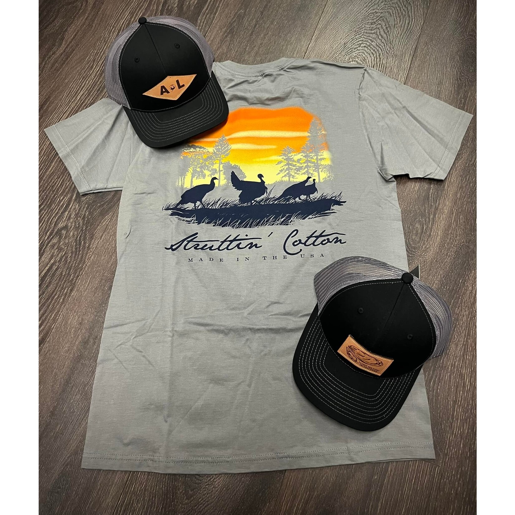 Struttin' Cotton Struttin' Cotton Destination Roost S/S TEE Shirt