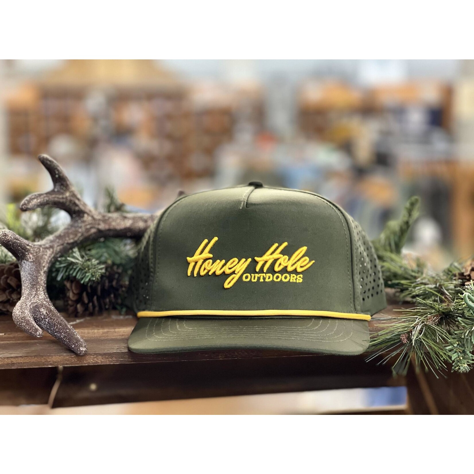 Honey Hole Outdoors Honey Hole Outdoors Heritage Performance Rope Snapback Hat