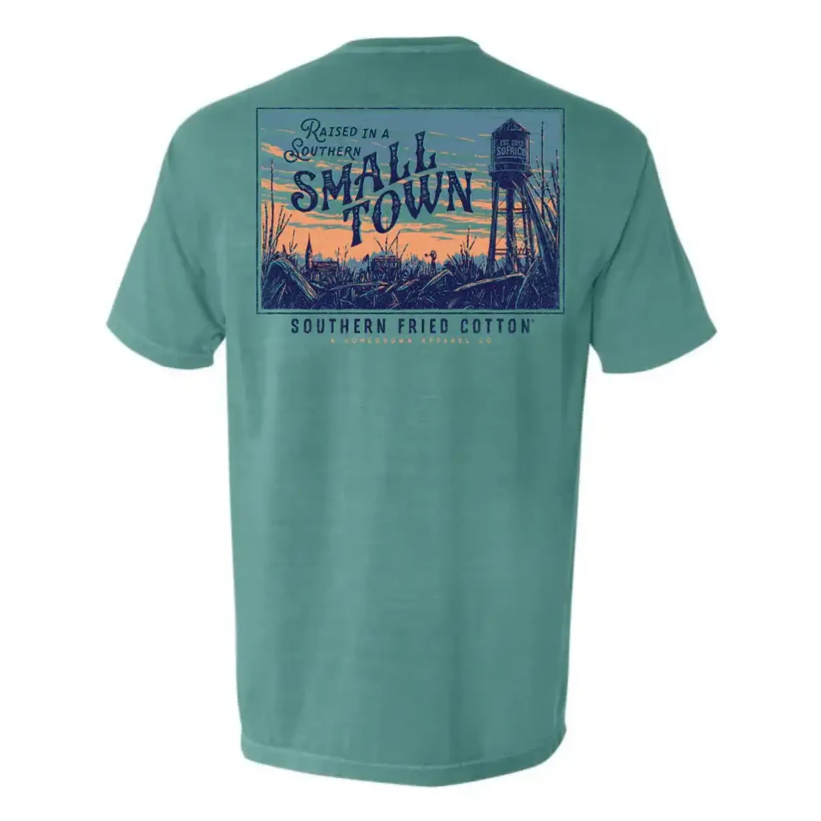 Southern Fried Cotton Southern Fried Cotton Raised in a Small Town S/S TEE Shirt