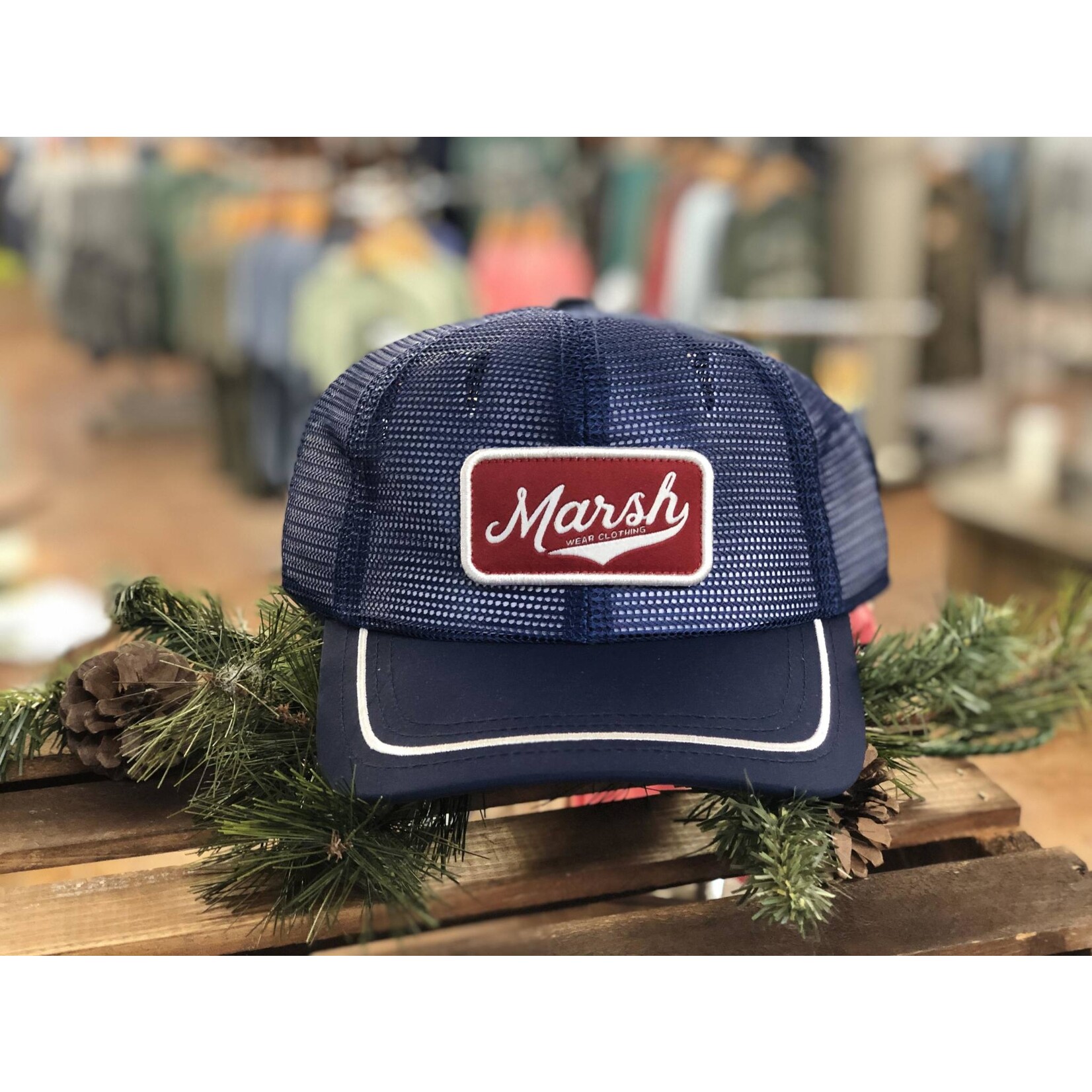 Marsh Wear Marsh Wear Apparel Base Mesh Trucker Snapback Hat