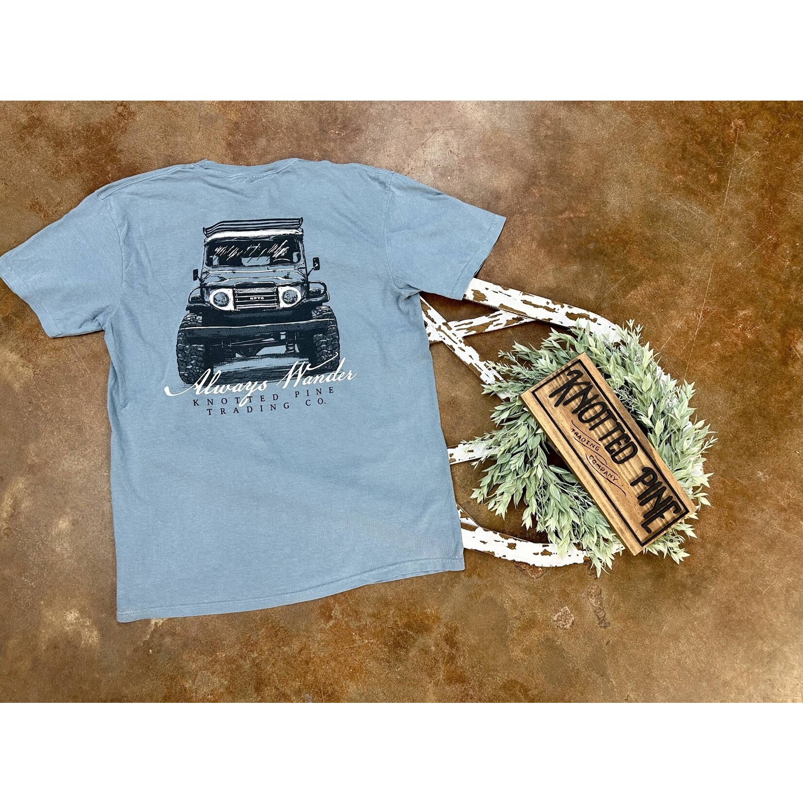 Knotted Pine Knotted Pine Trading Co. Always Wander FJ S/S TEE Shirt