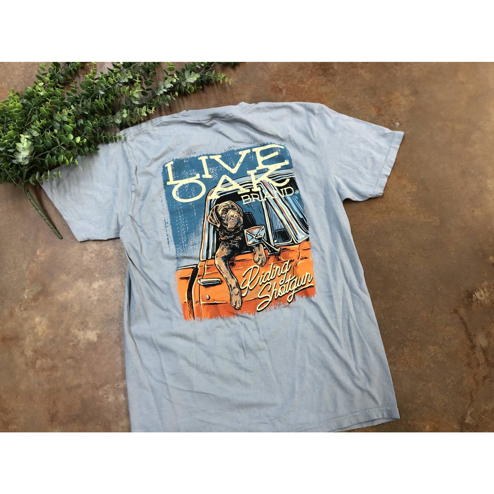 Live Oak Brand Live Oak Brand Riding Shotgun S/S TEE Shirt