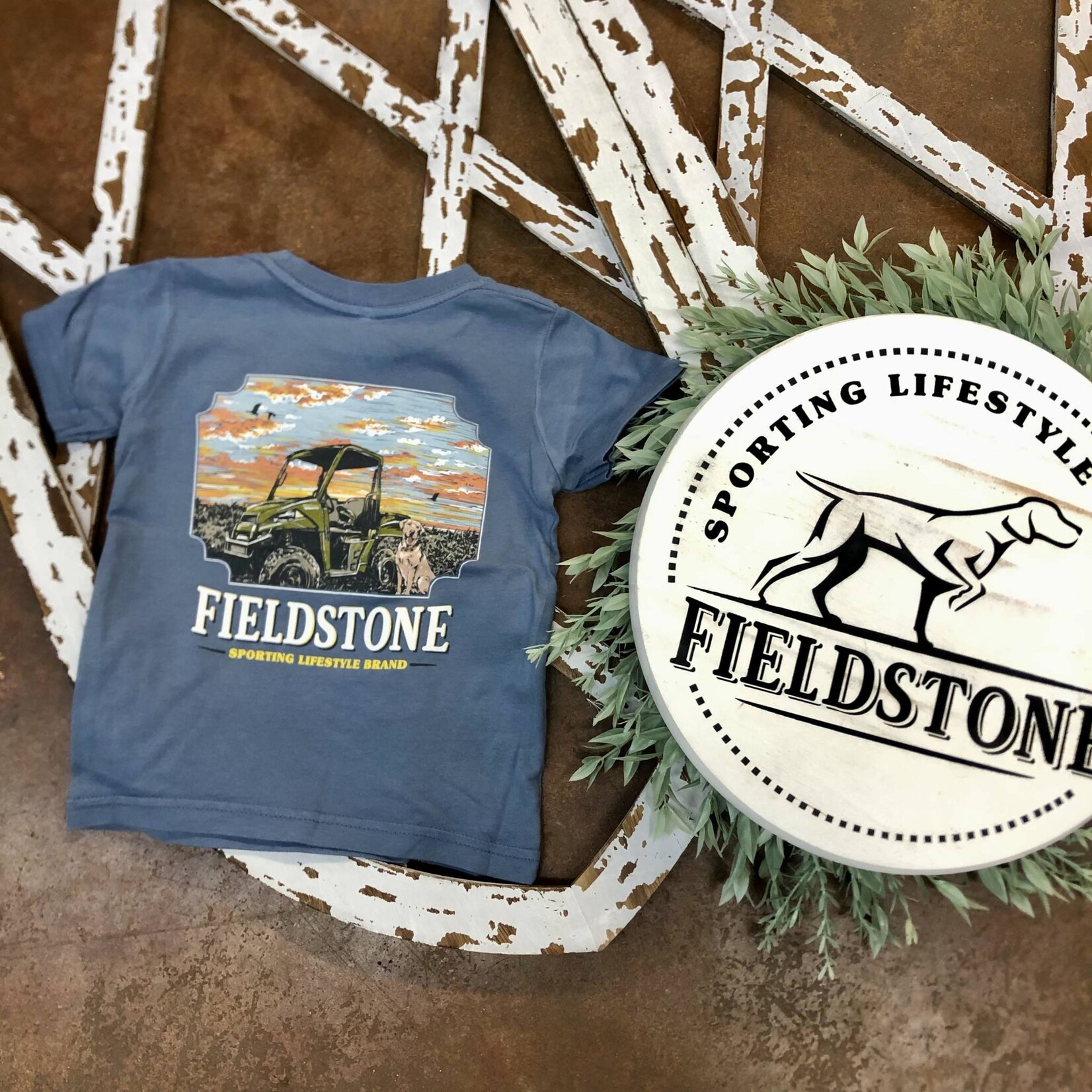 Fieldstone Fieldstone Apparel Youth ATV Sunset S/S TEE Shirt