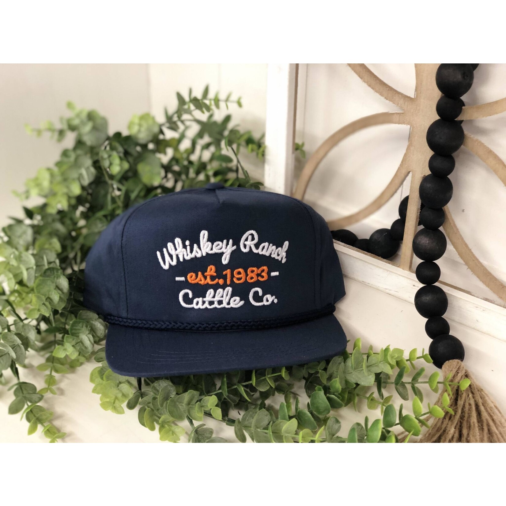 Whiskey Bent Hat Co. Whiskey Bent Hat Co. The McCrae Rope Snapback Hat