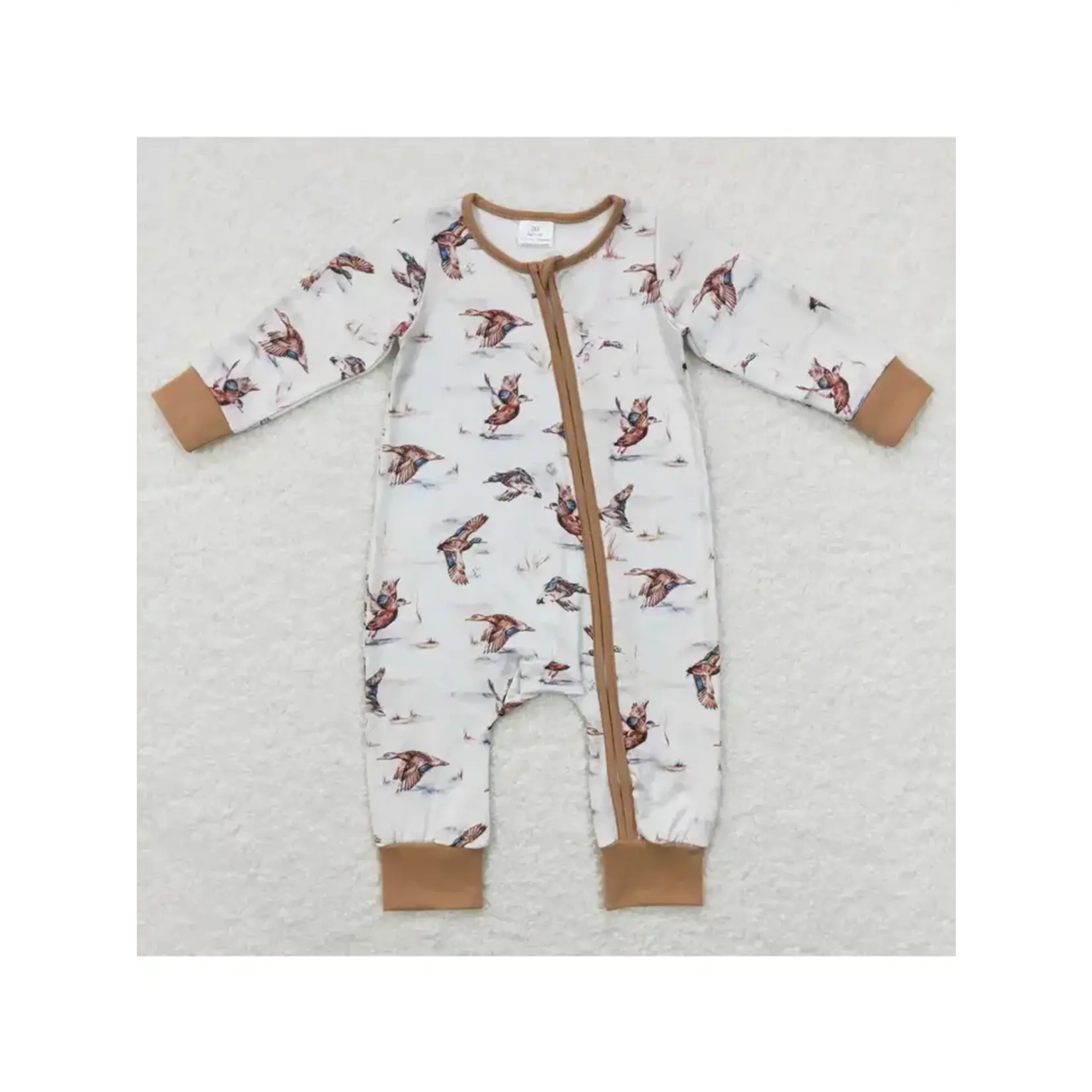 FAIRE Baby Boy/Infant Kids Duck Hunting Zipper Romper