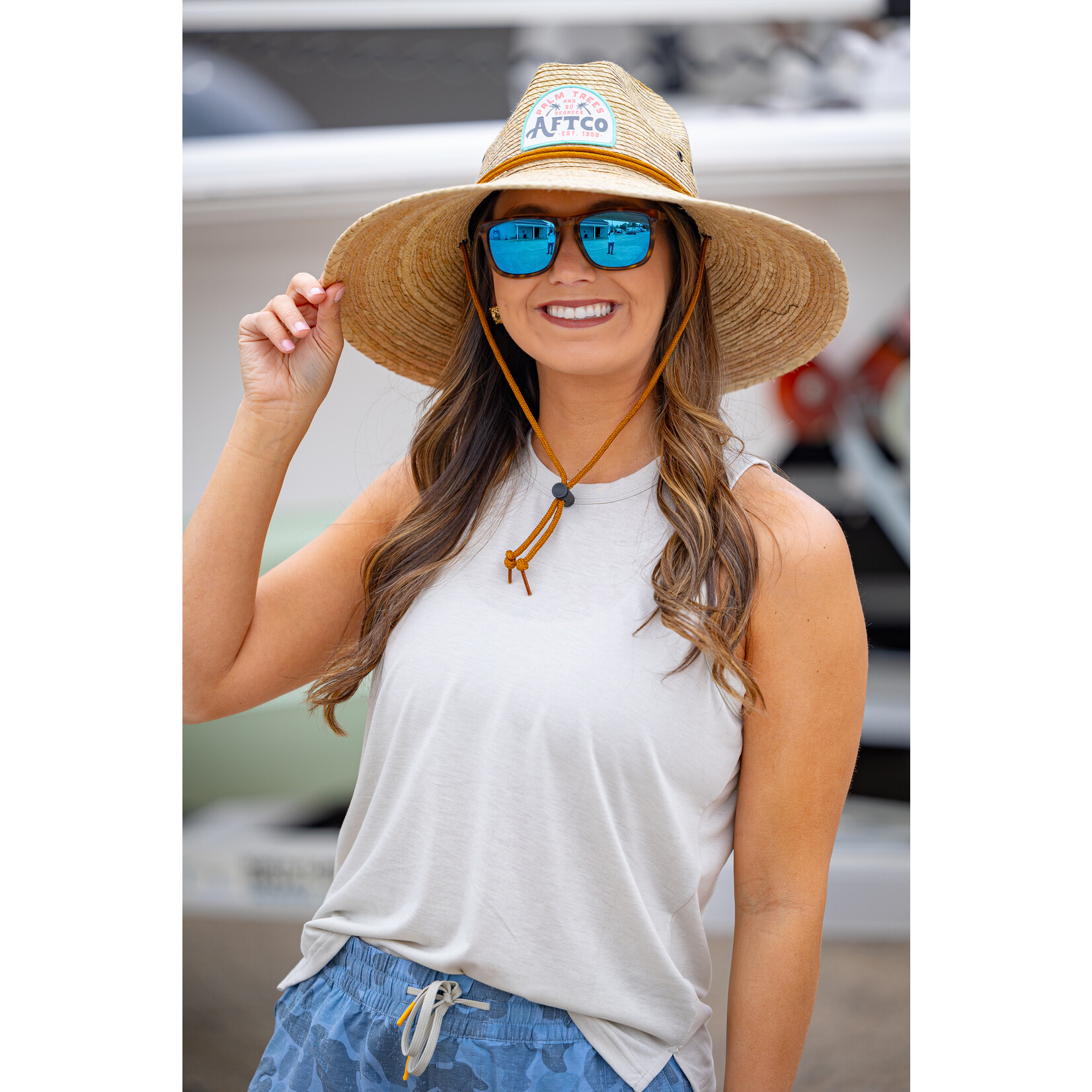 Aftco Aftco Playa Packable Straw Hat