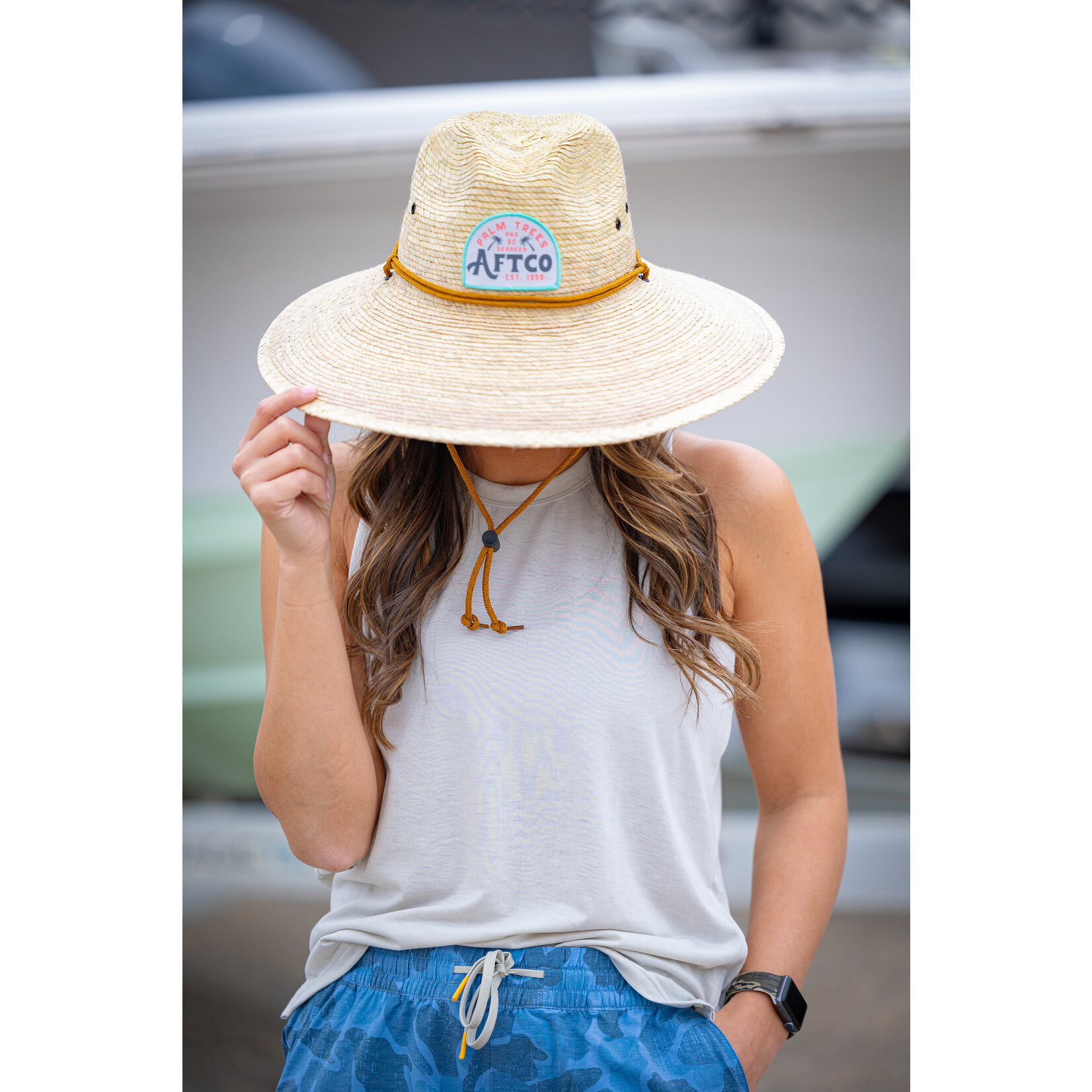 Aftco Aftco Playa Packable Straw Hat