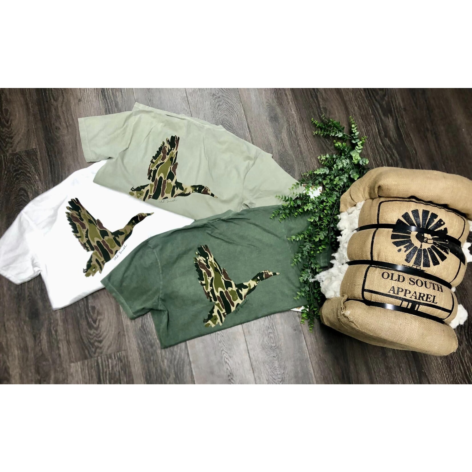Old South Apparel Old South Apparel Duck Wings w Thicket Camo S/S TEE Shirt