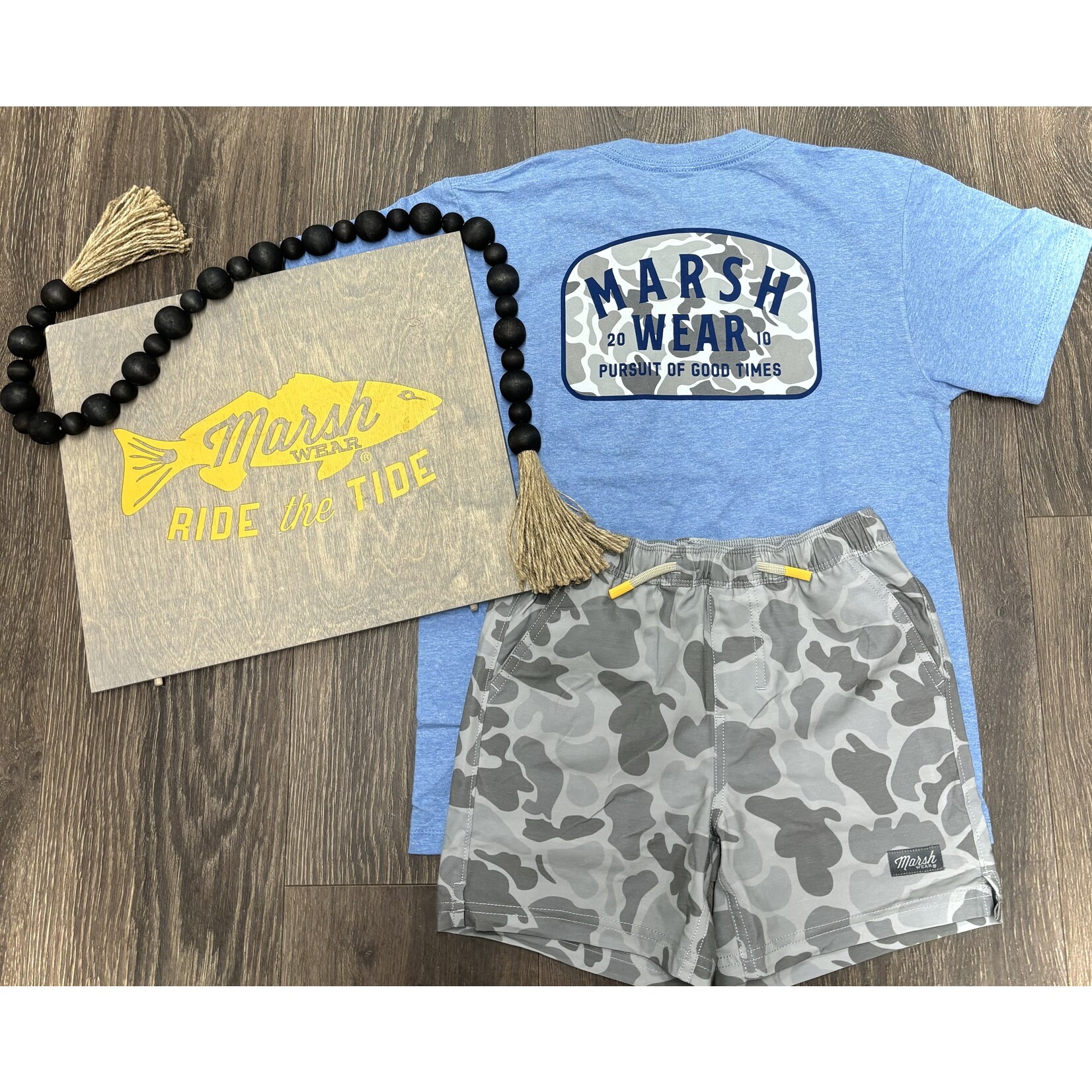 Marsh Wear Marsh Wear Apparel Youth Alton Camo S/S TEE Shirt