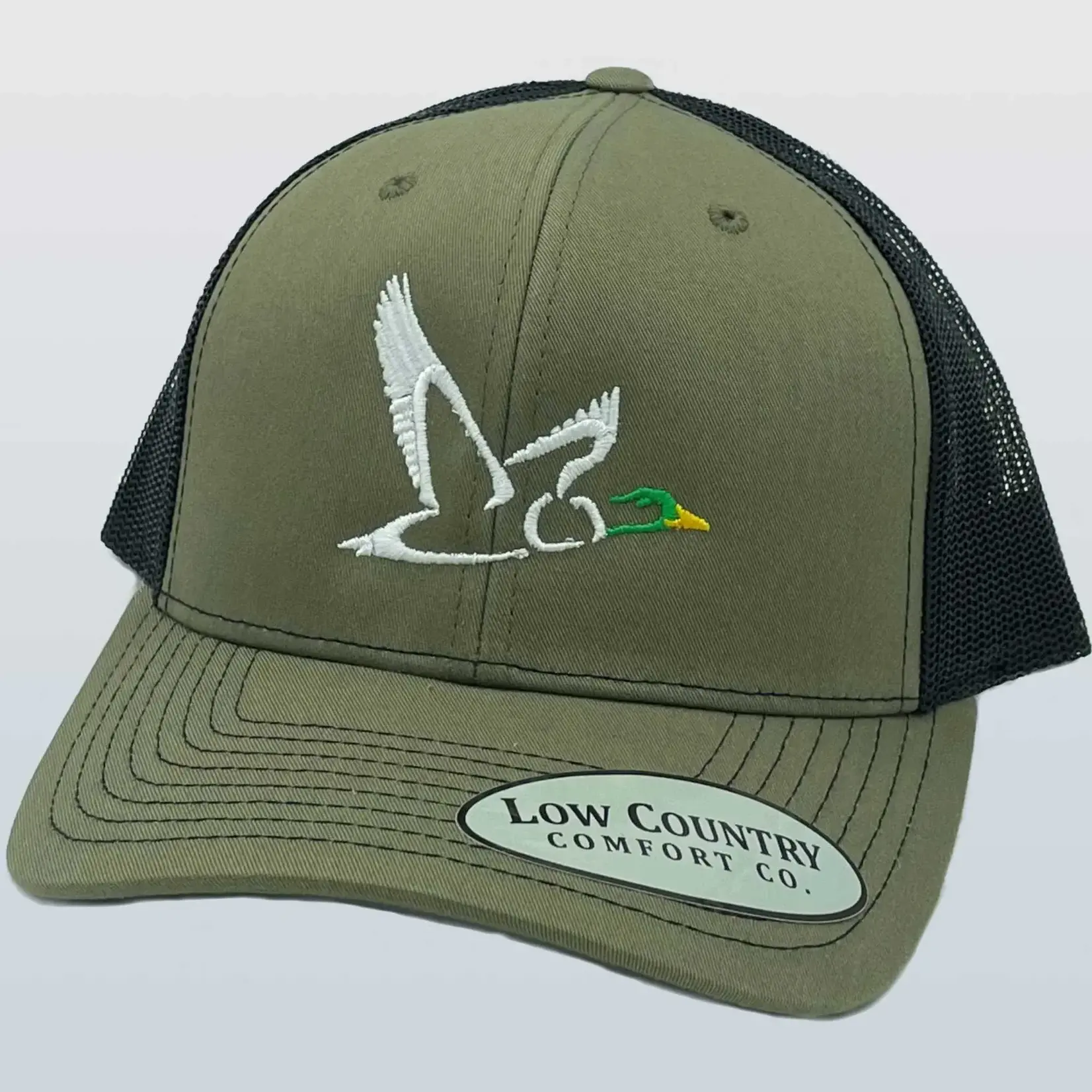 Low Country Comfort Low Country Comfort Embroidered Flying Mallard Line Snapback Hat