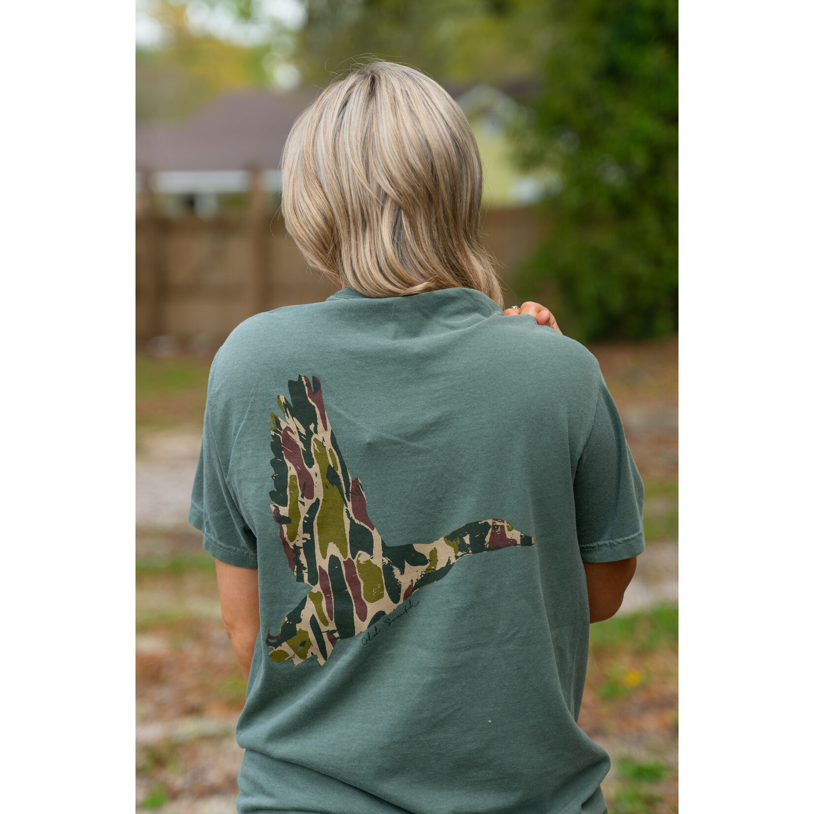 Old South Apparel Old South Apparel Duck Wings w Thicket Camo S/S TEE Shirt
