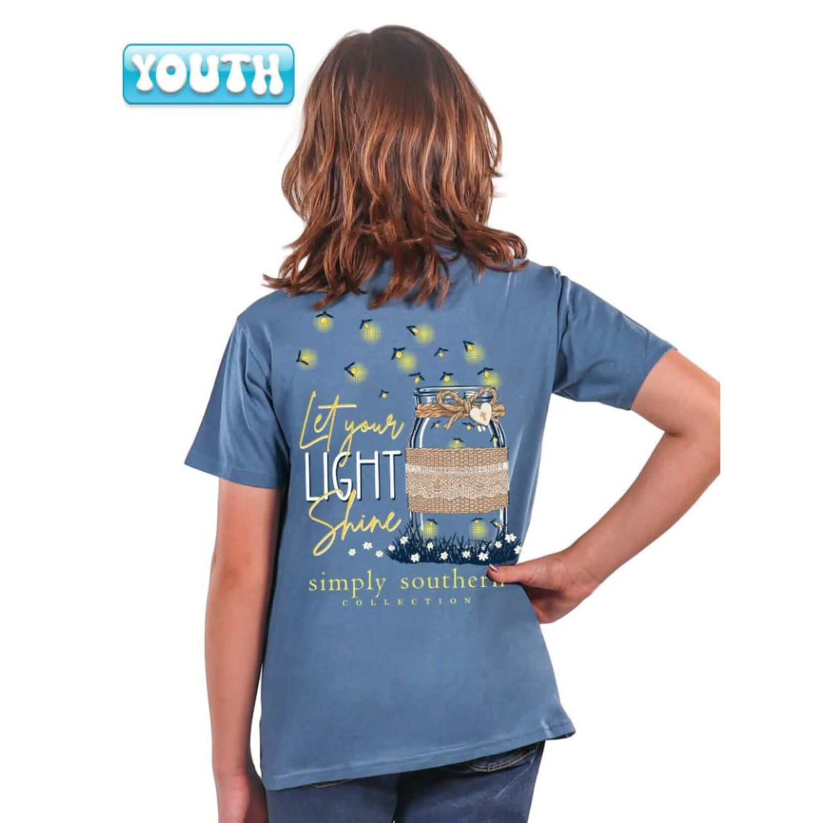 Simply Southern Simply Southern Youth Girls Light S/S TEE Shirt