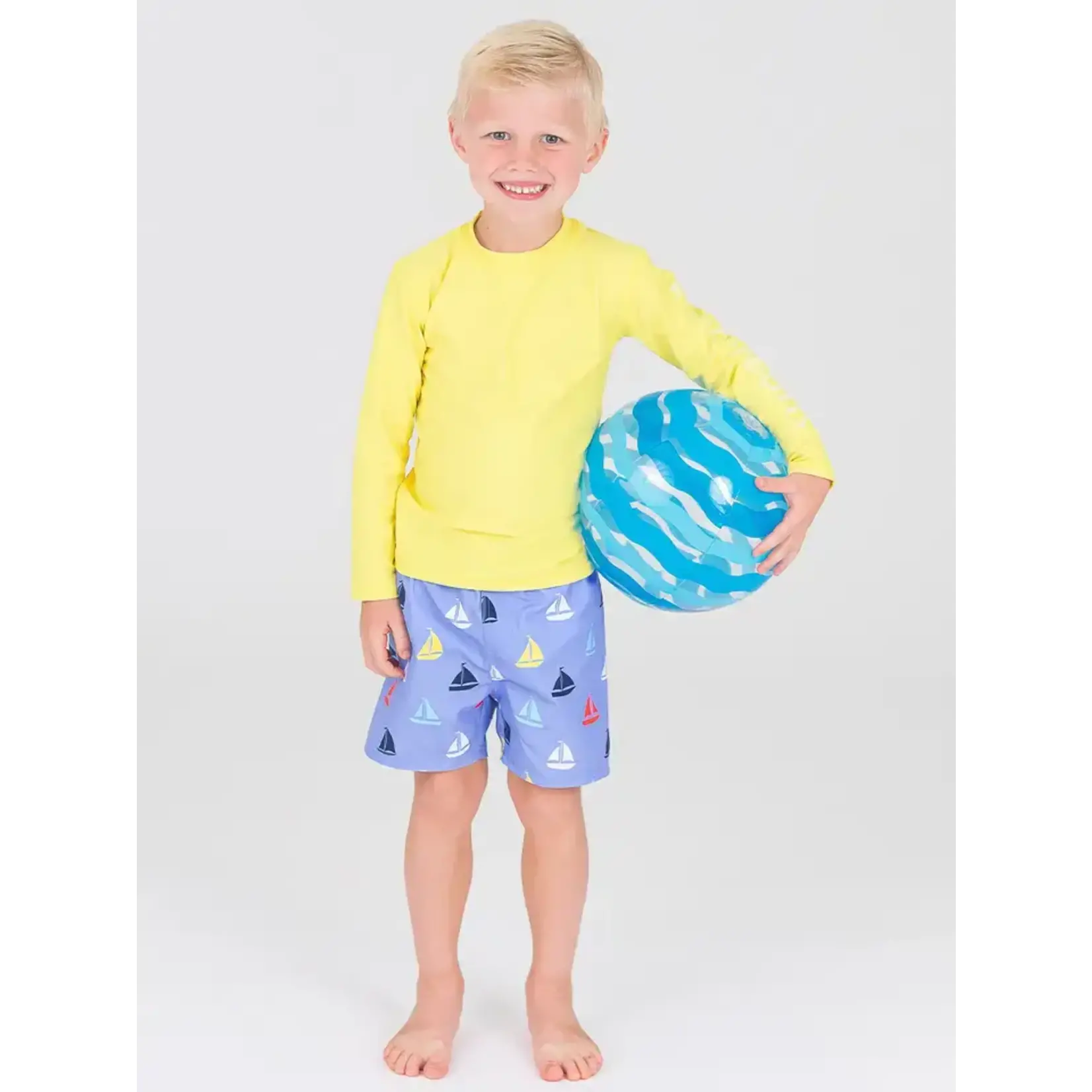 Ruffle Butts Rugged Butts Youth Boys Swim Trunks