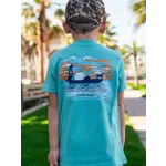 Burlebo Apparel Burlebo Apparel Youth  See you on the Water S/S TEE Shirt