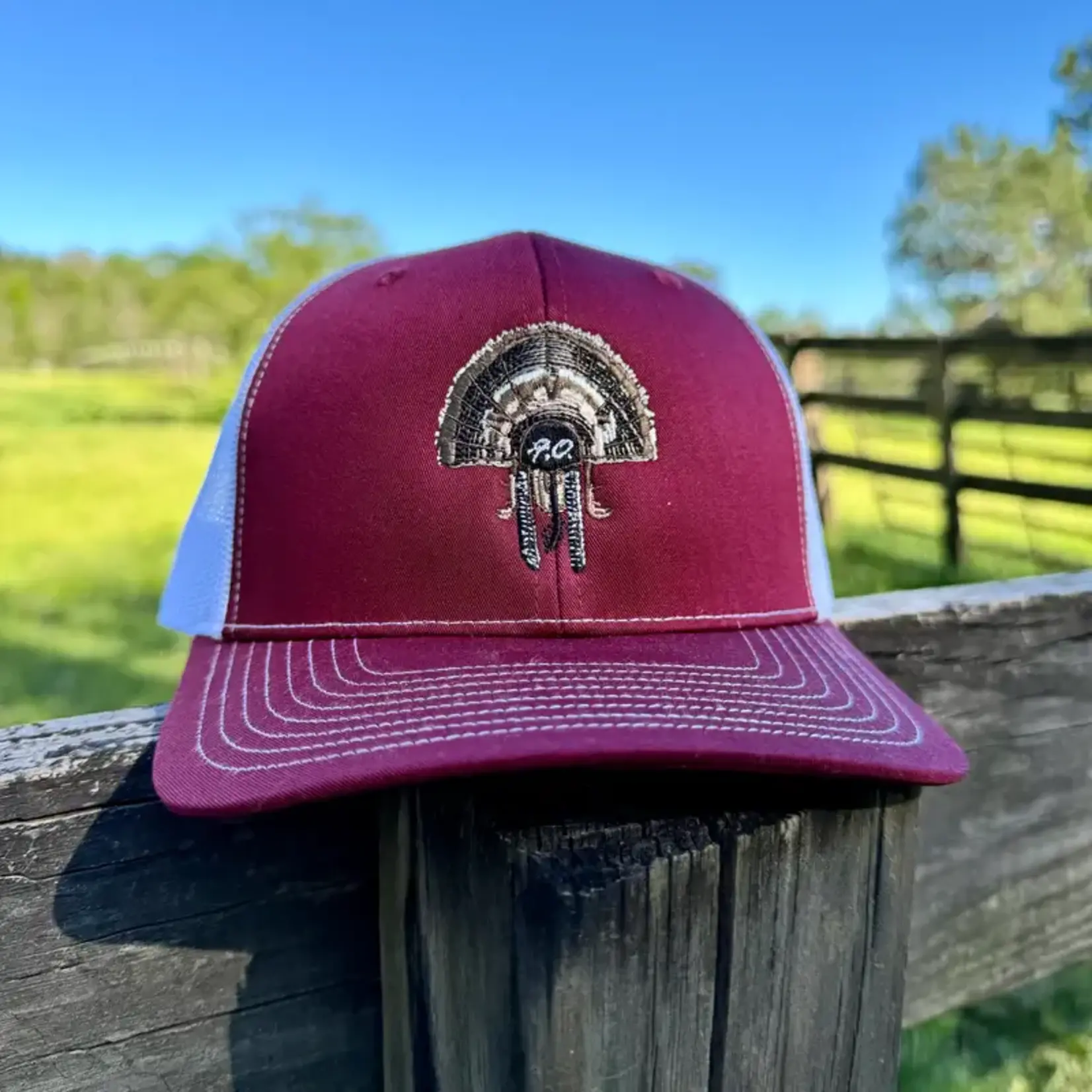 Freak Outdoors Freak Outdoors Turkey Fan Embroidered Snapback Hat