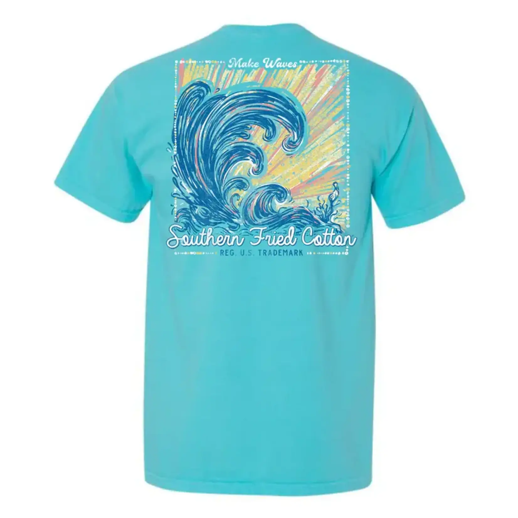 Southern Fried Cotton Southern Fried Cotton Women's Make Waves S/S TEE Shirt