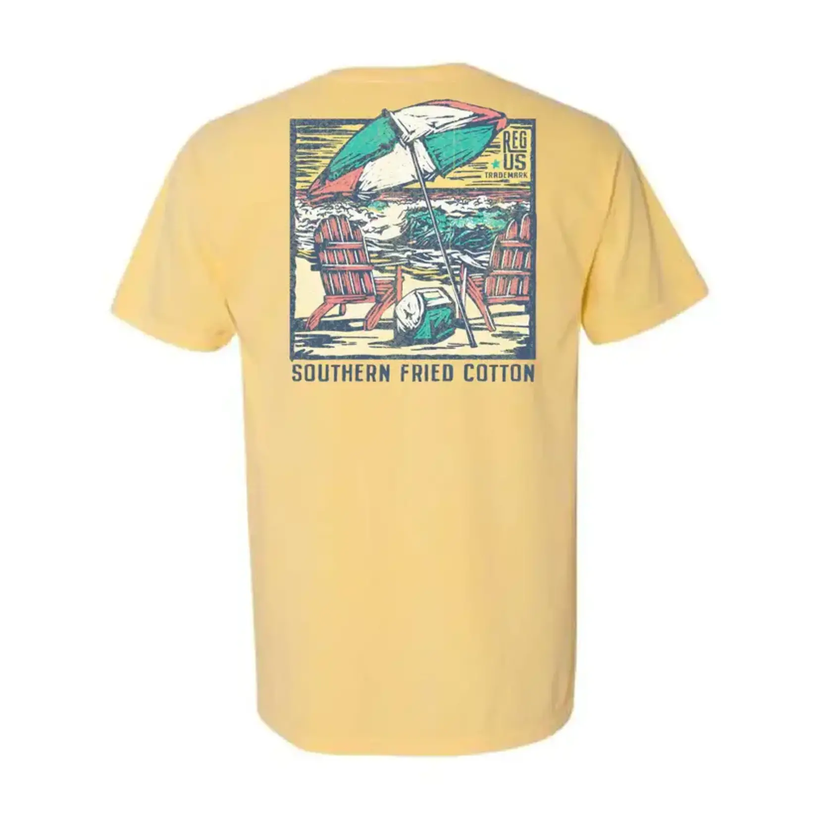 Southern Fried Cotton Southern Fried Cotton Women's Water Edge S/S TEE Shirt